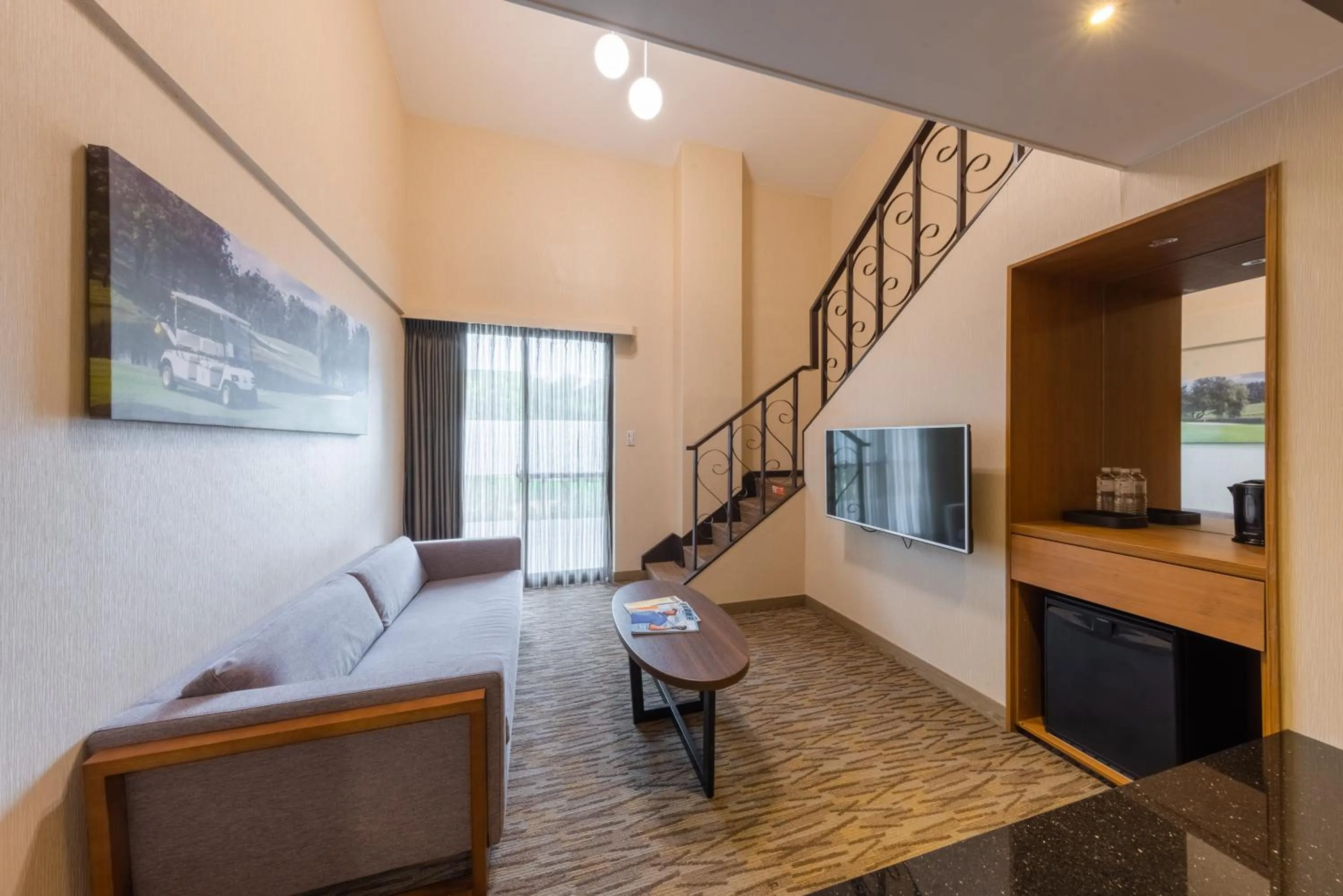 Living room in Taoyuan Yuehua Hotel & Golf Club