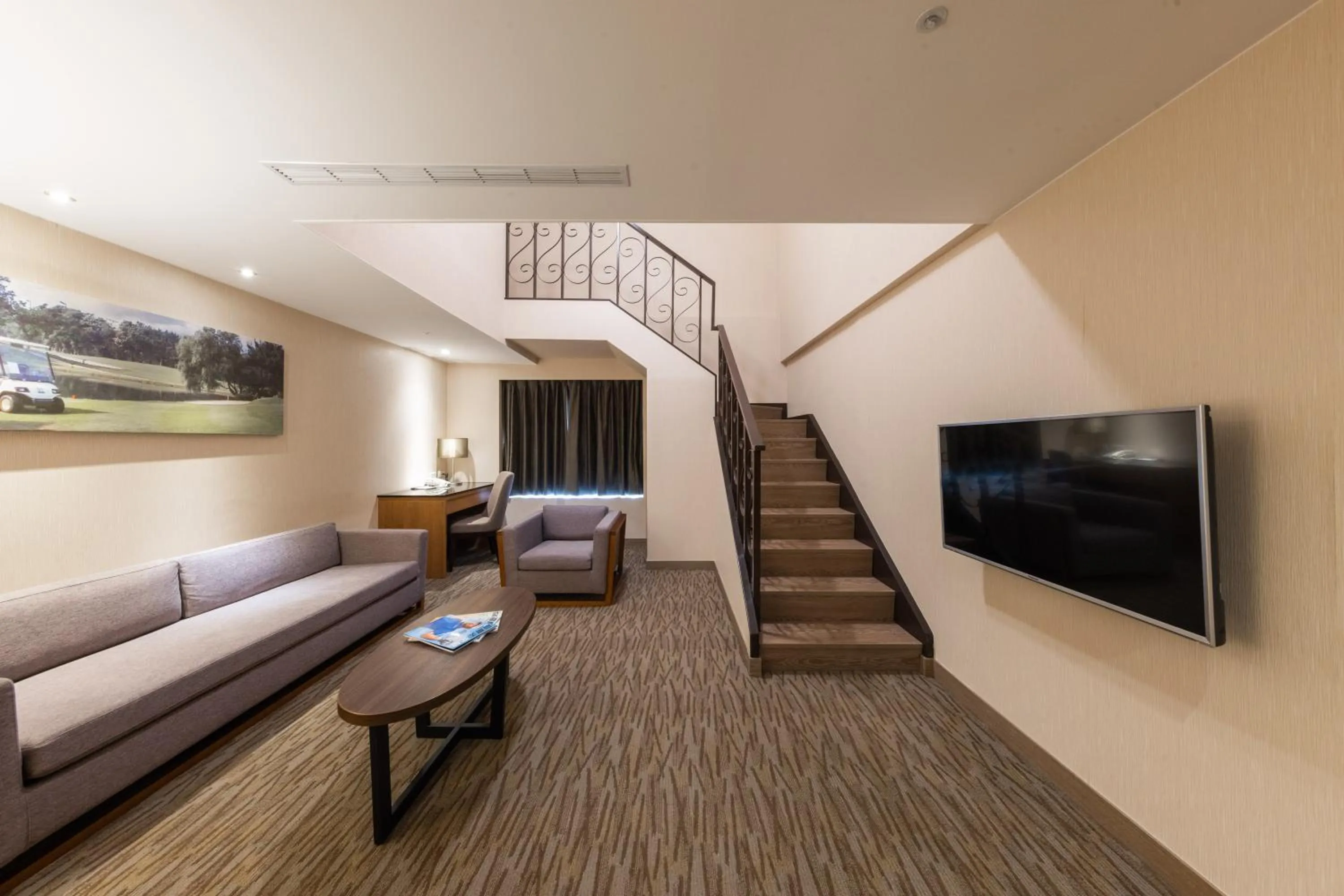 Living room in Taoyuan Yuehua Hotel & Golf Club