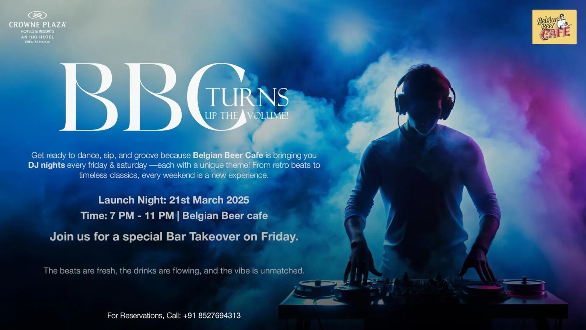 Restaurant/places to eat in Crowne Plaza Greater Noida by IHG