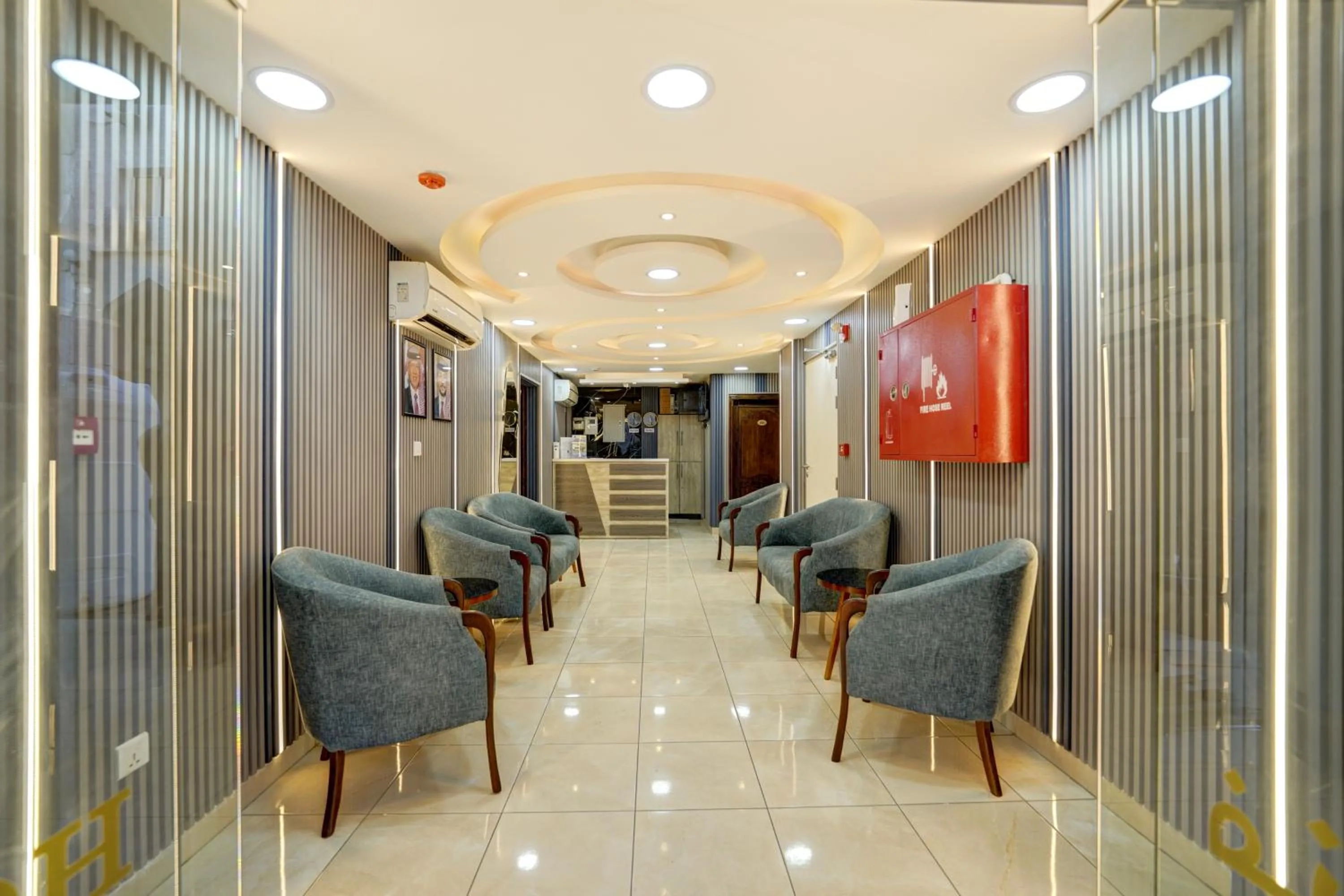 Seating area in Down Town Hotel