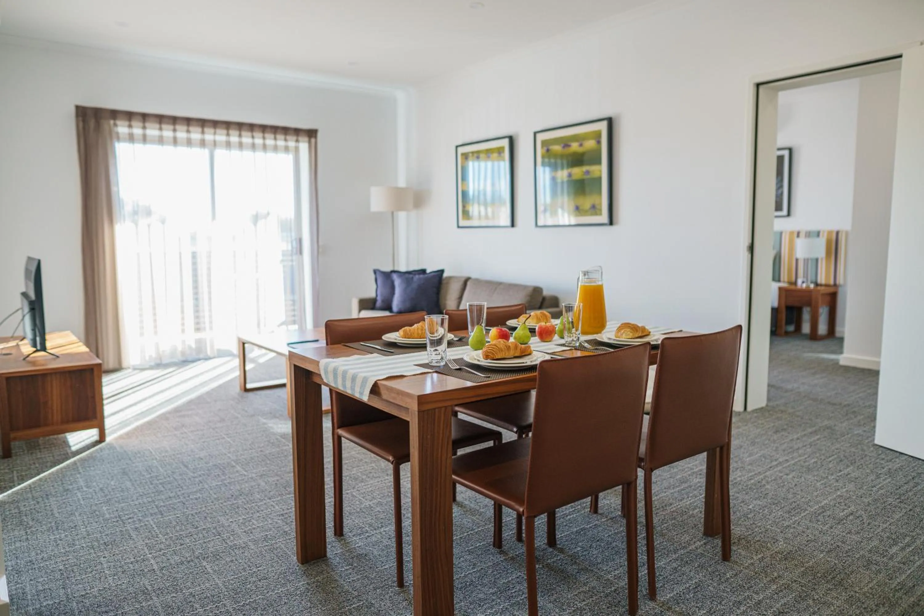 Dining area in Aligned Corporate Residences Whyalla