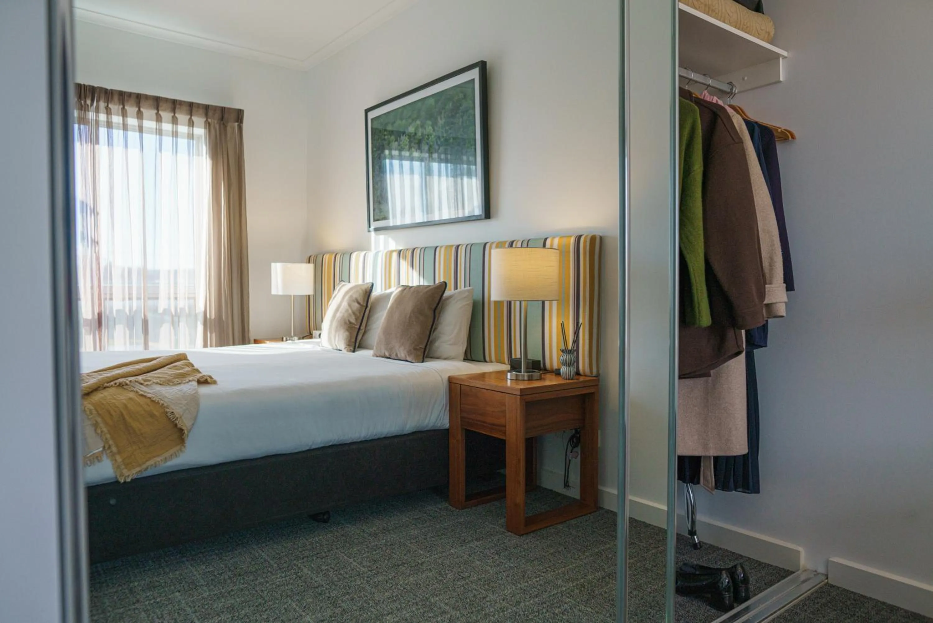 Photo of the whole room, Bed in Aligned Corporate Residences Whyalla