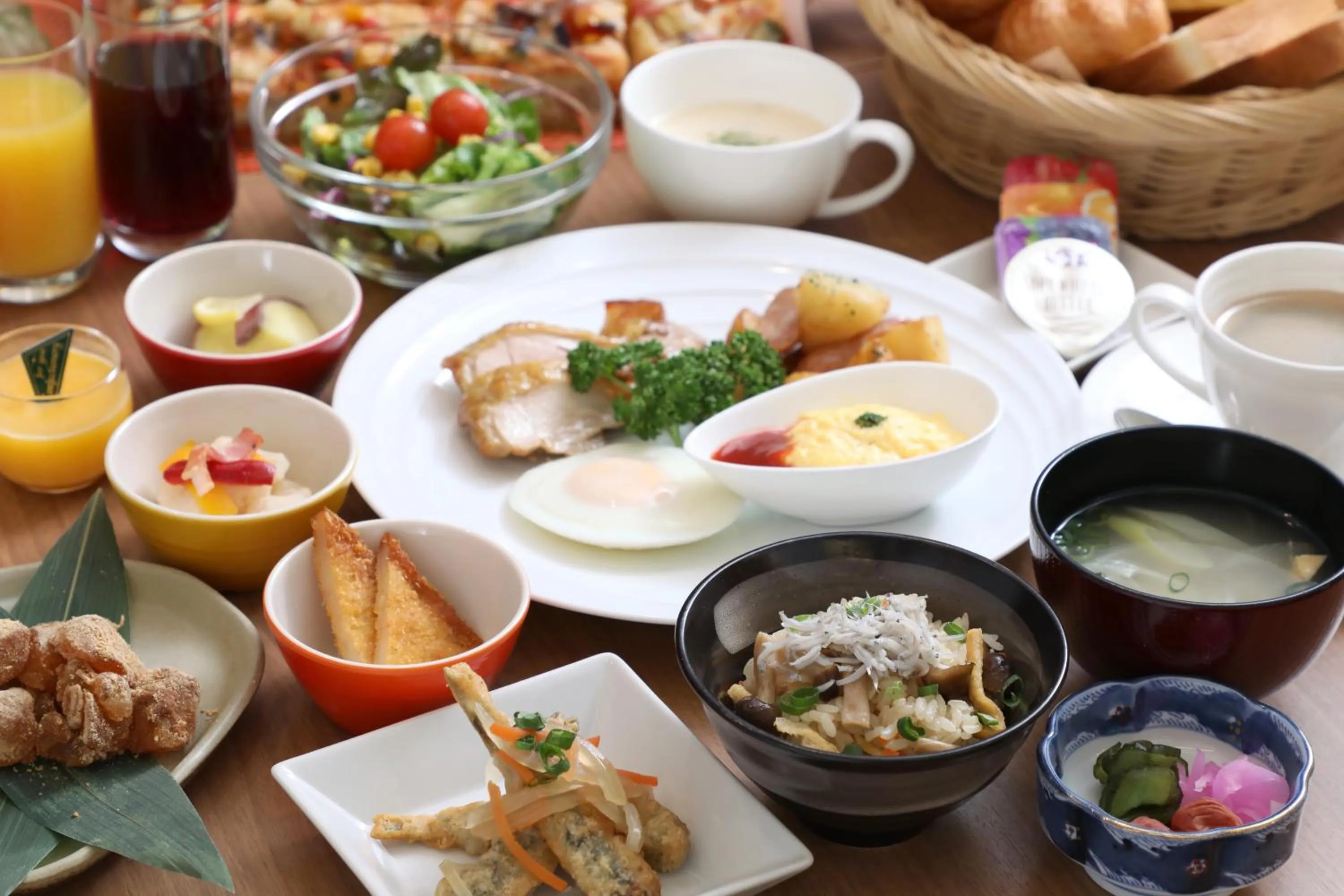 Breakfast in Hiroshima Tokyu REI Hotel