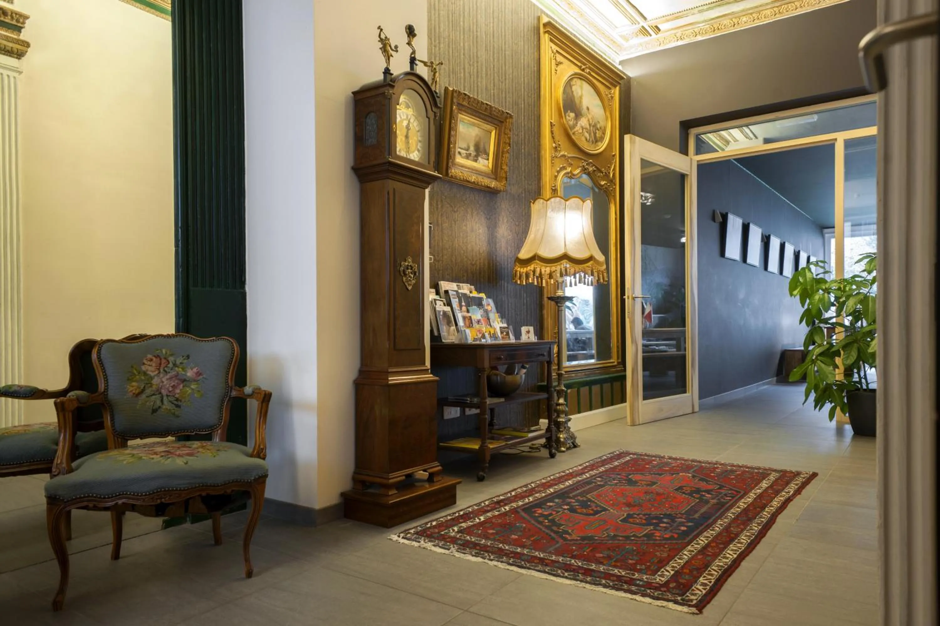 Lobby or reception in KaBa Hostel