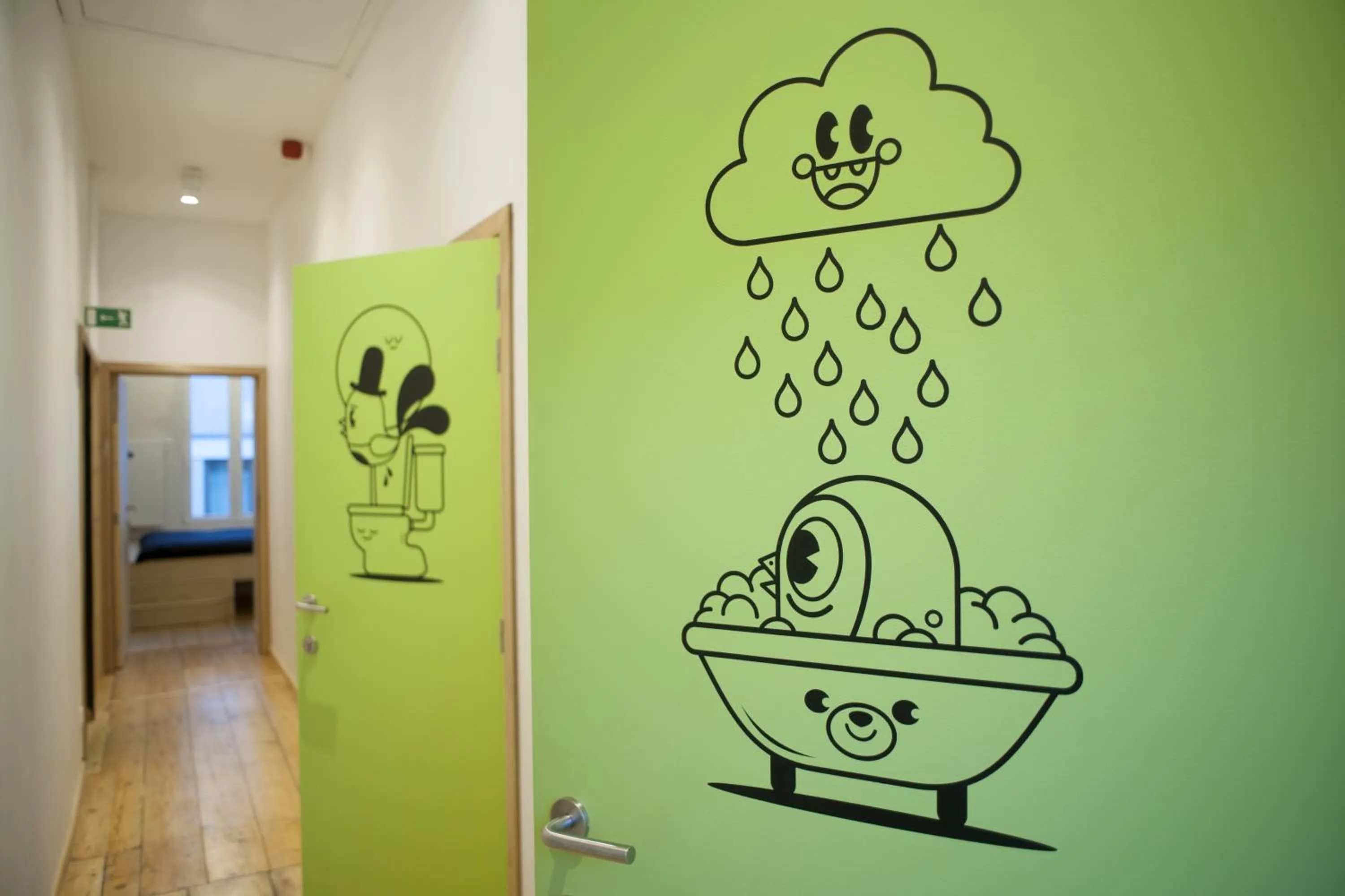 Shower in KaBa Hostel