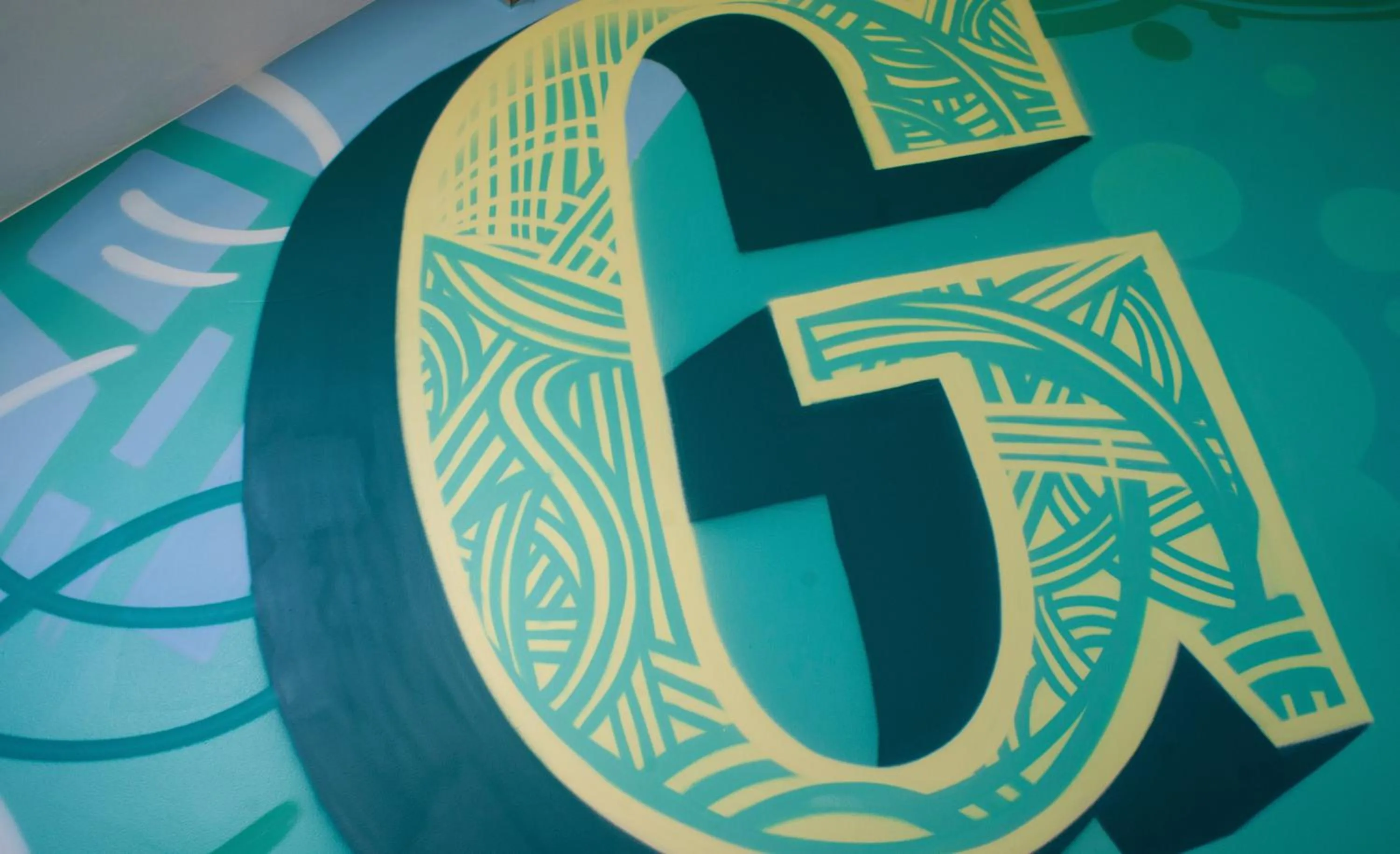 Text overlay in KaBa Hostel