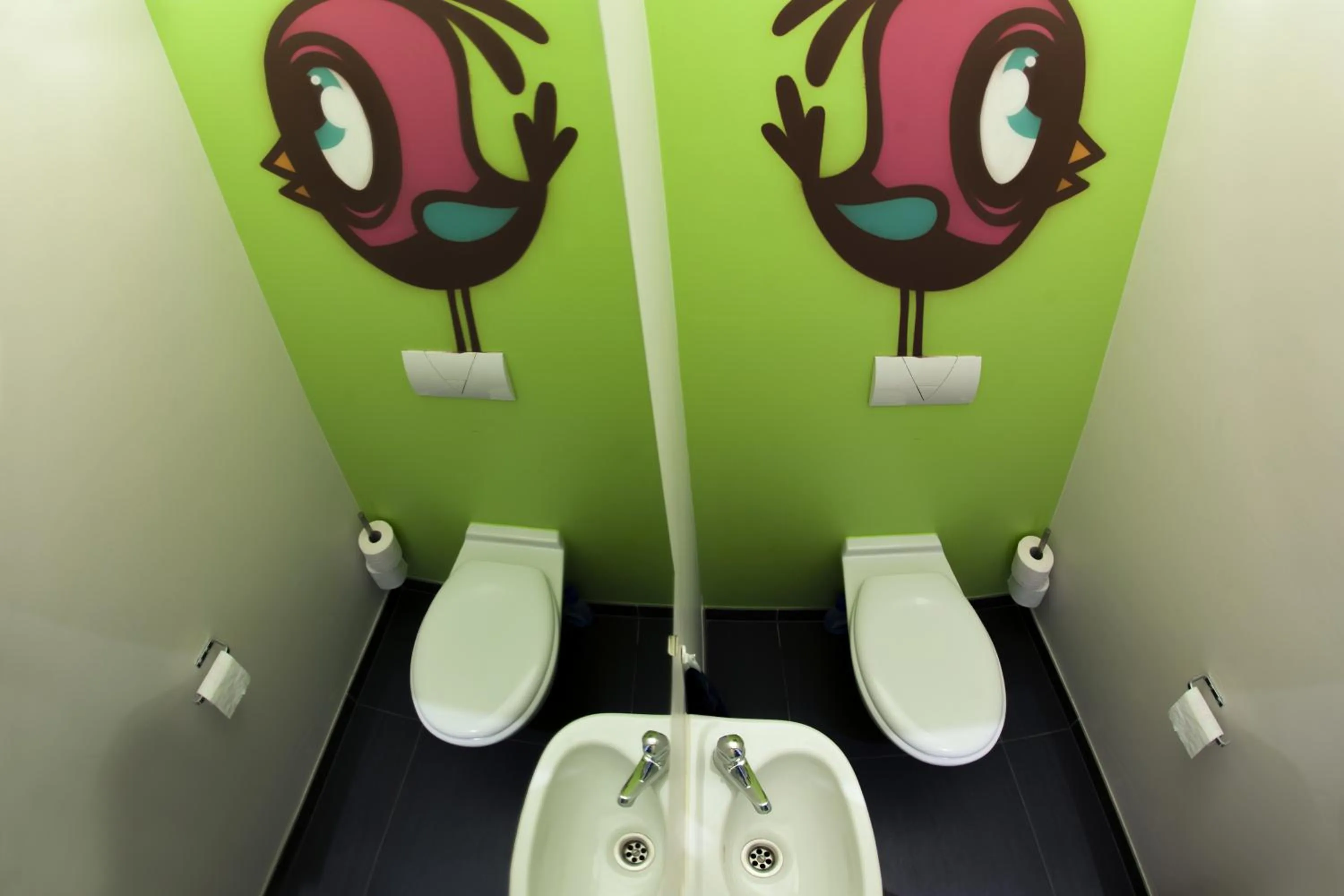 Toilet in KaBa Hostel