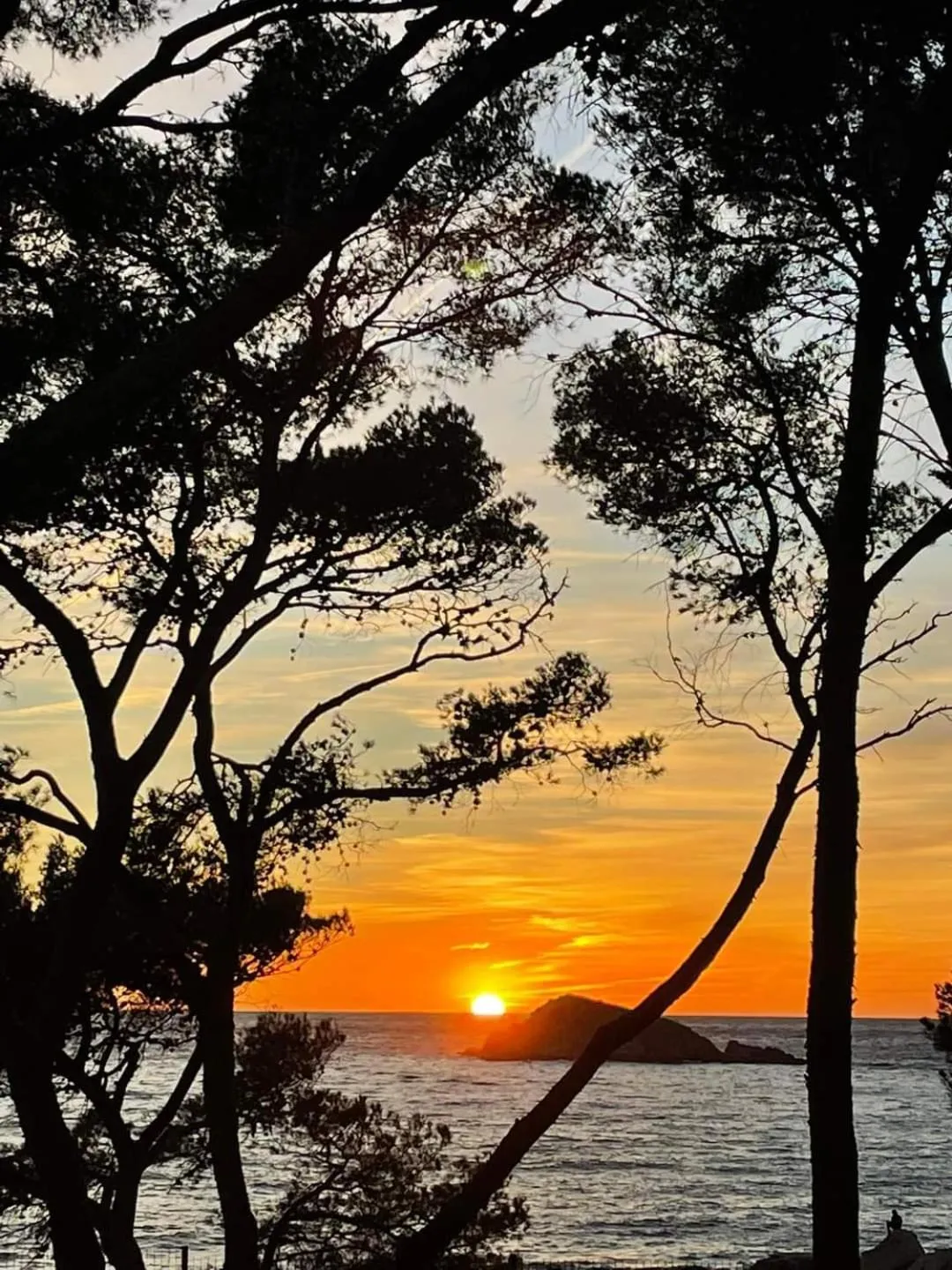 Sunset in Villa Cocody