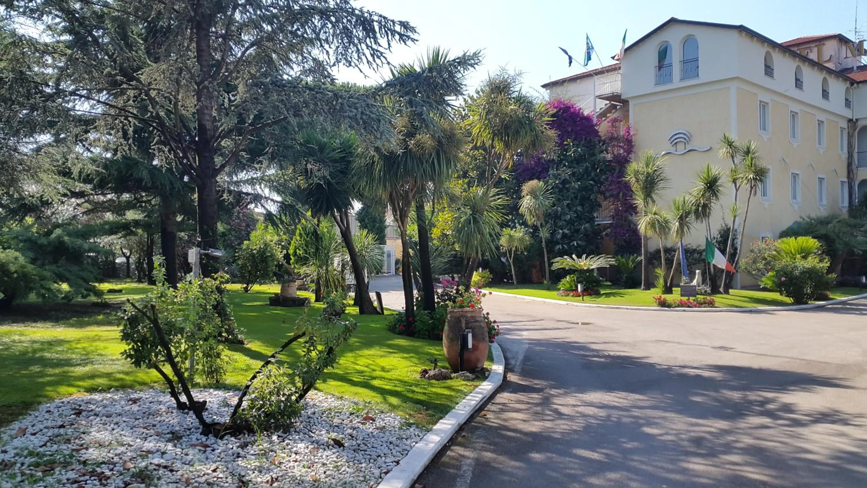 Garden in Hotel Mediterraneo