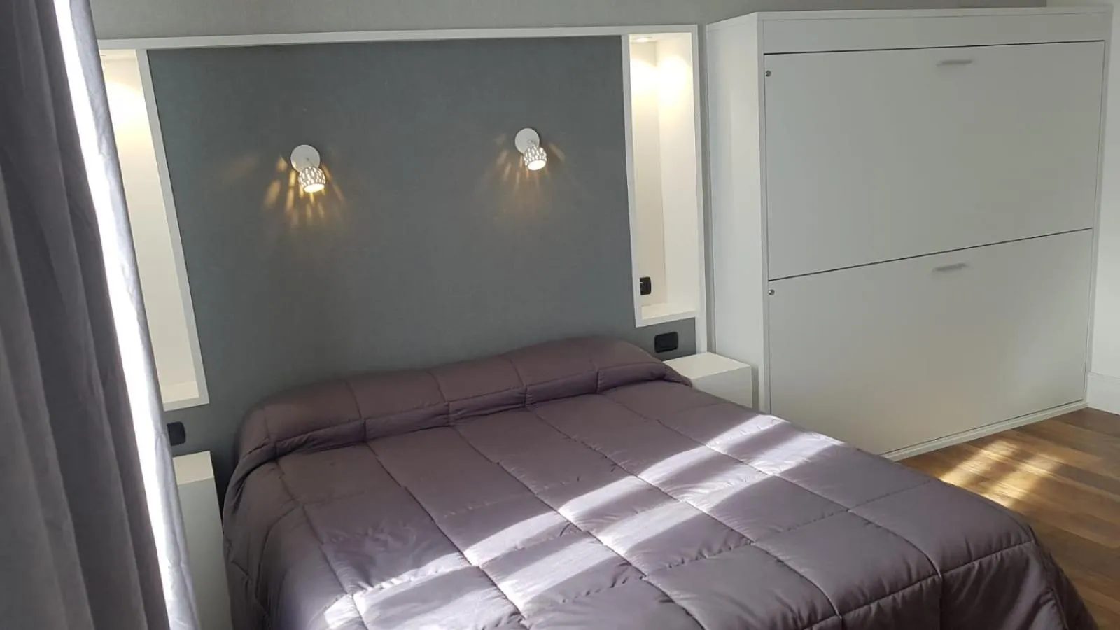 Bed in Hotel Mediterraneo