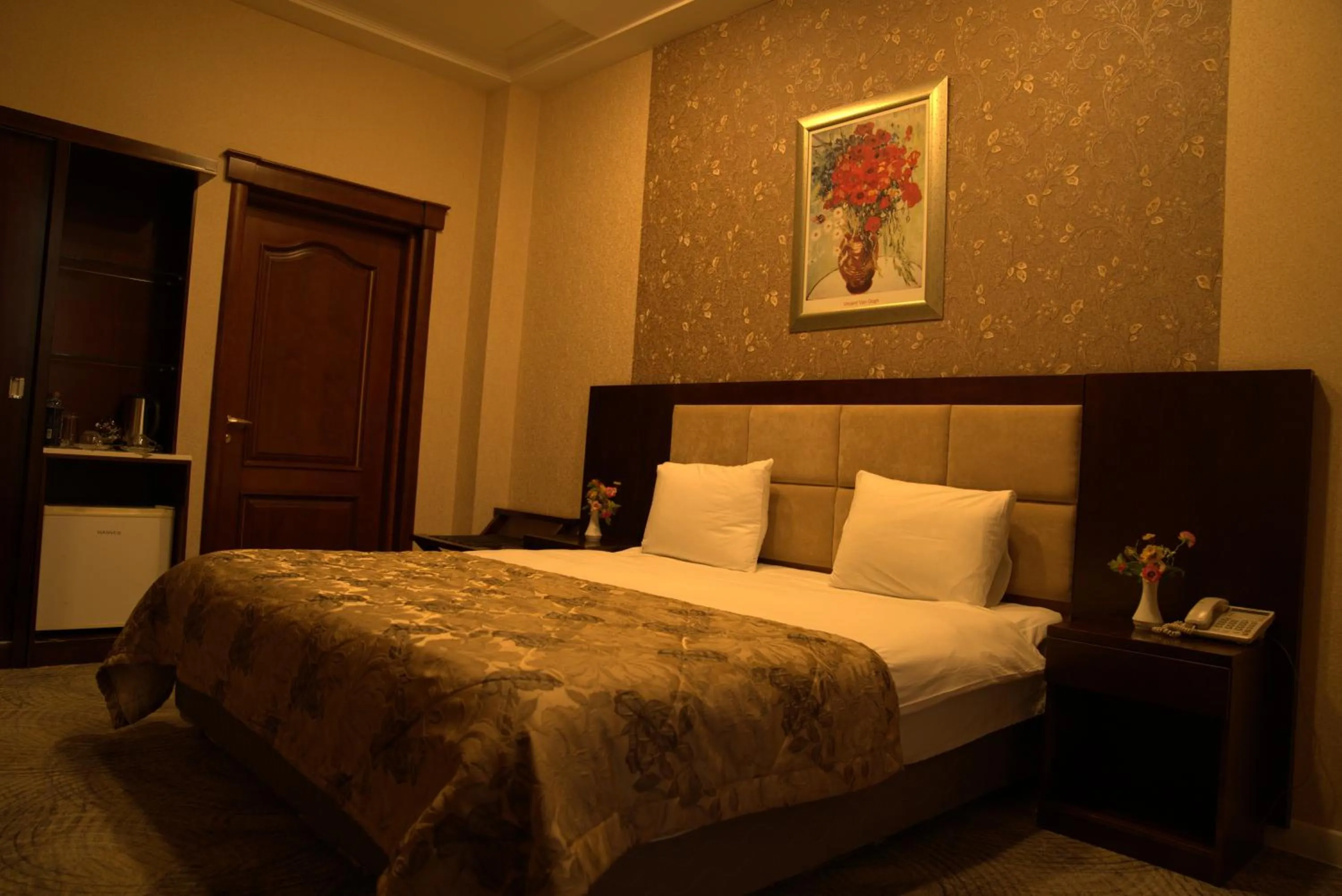 Bed in Premier Hotel Baku