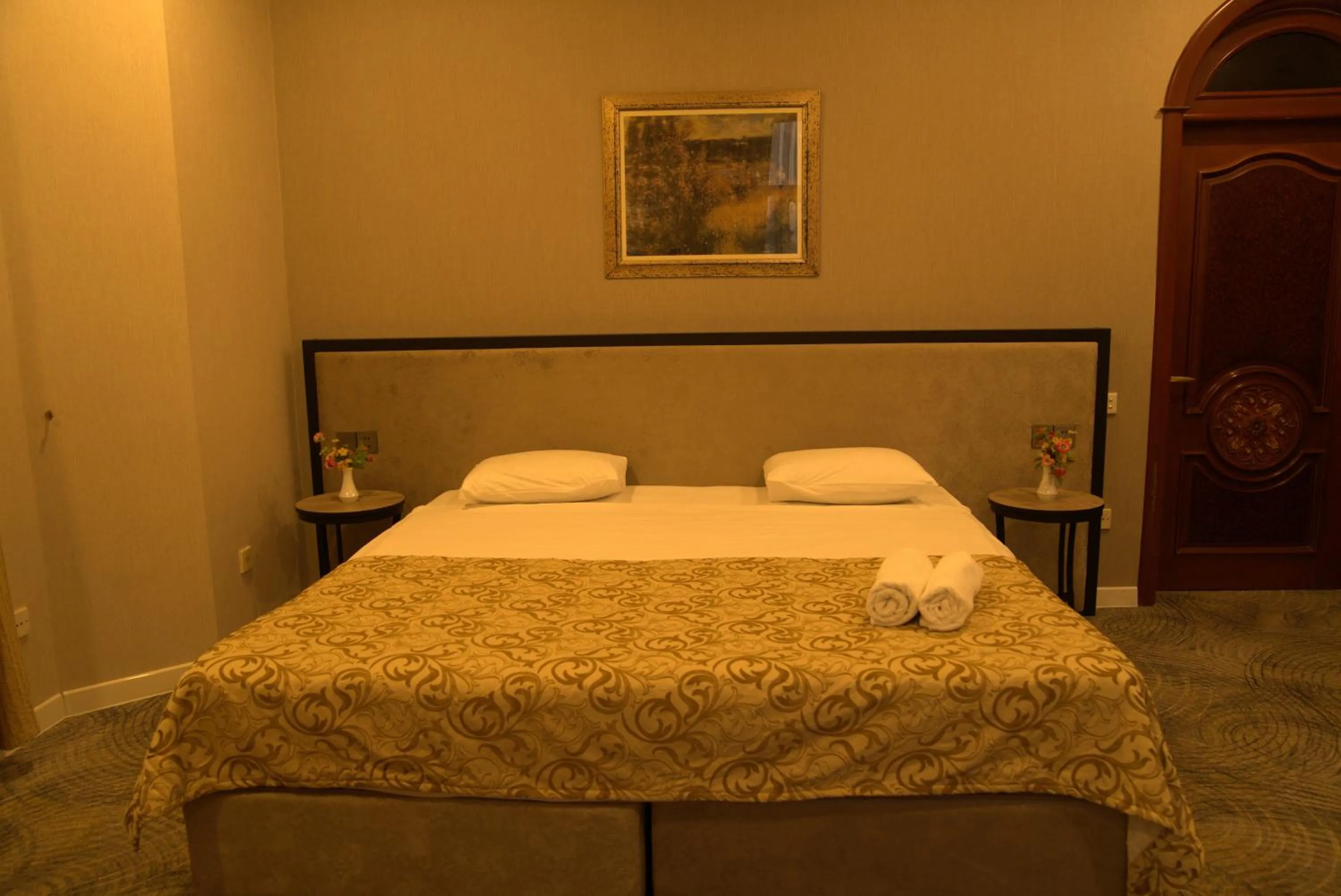 Bed in Premier Hotel Baku