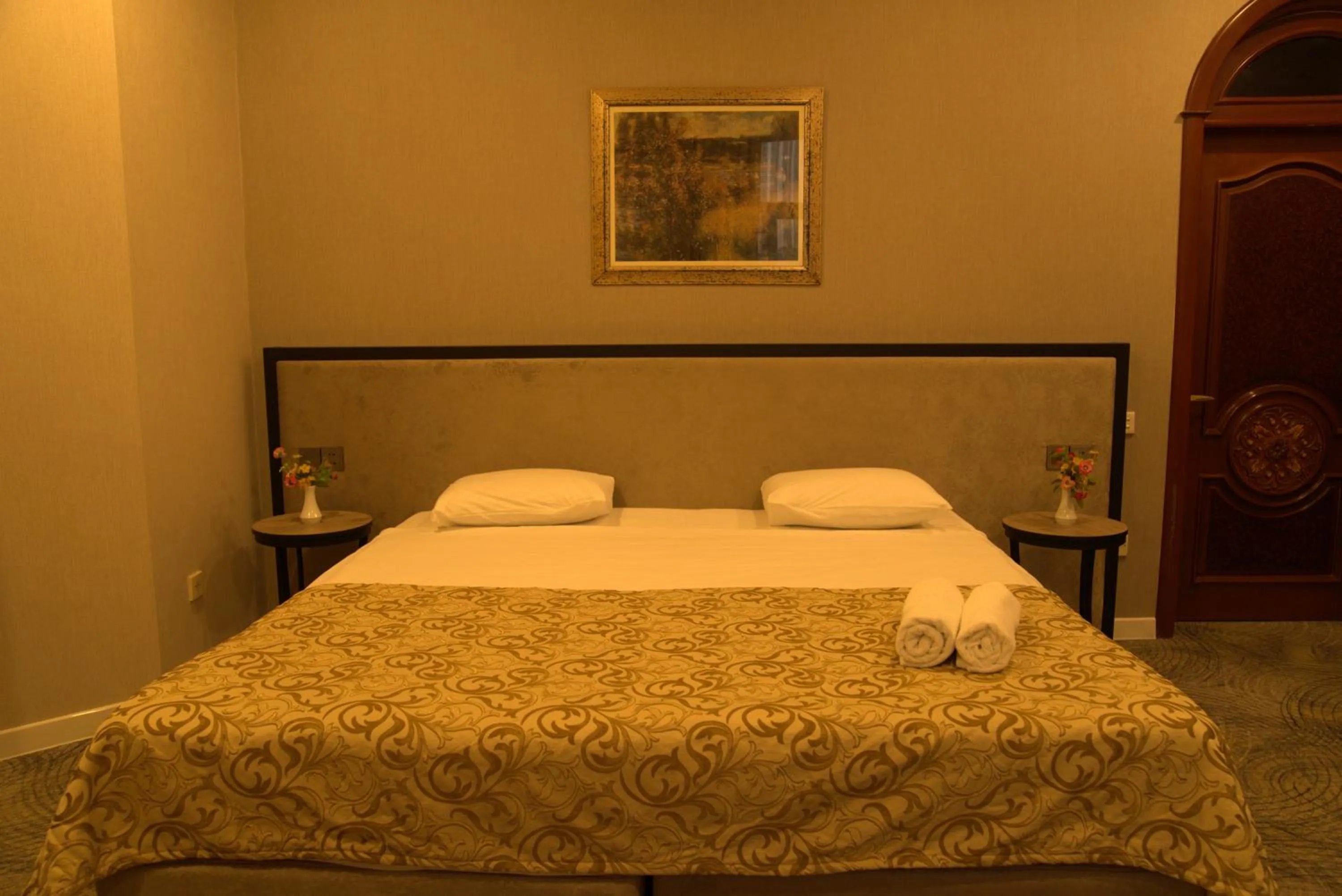 Bed in Premier Hotel Baku