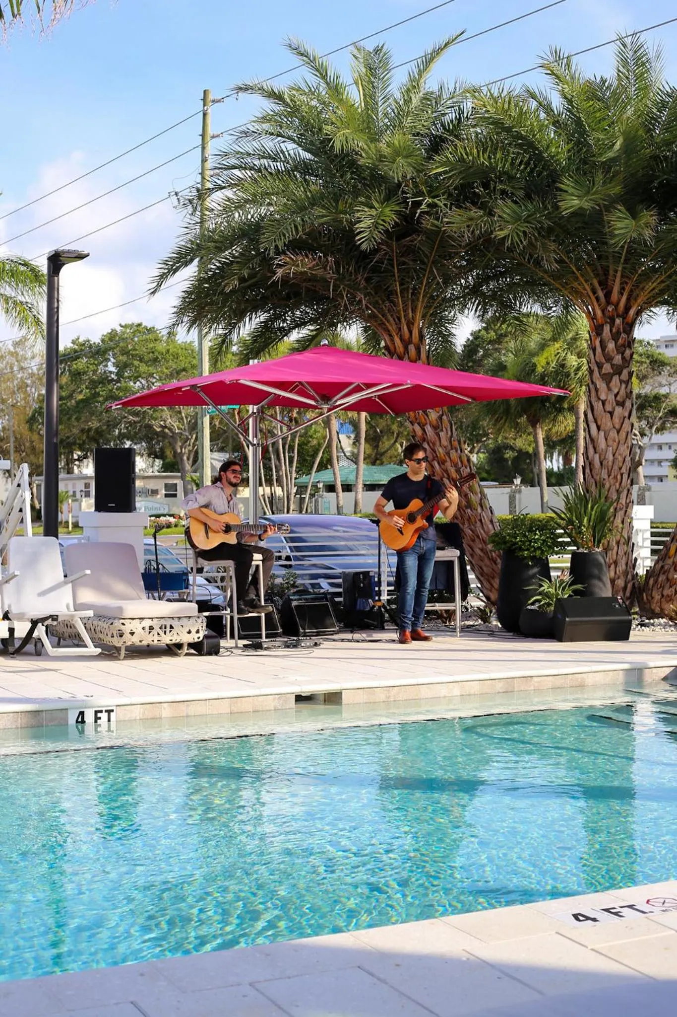 Evening entertainment in The Saint Hotel