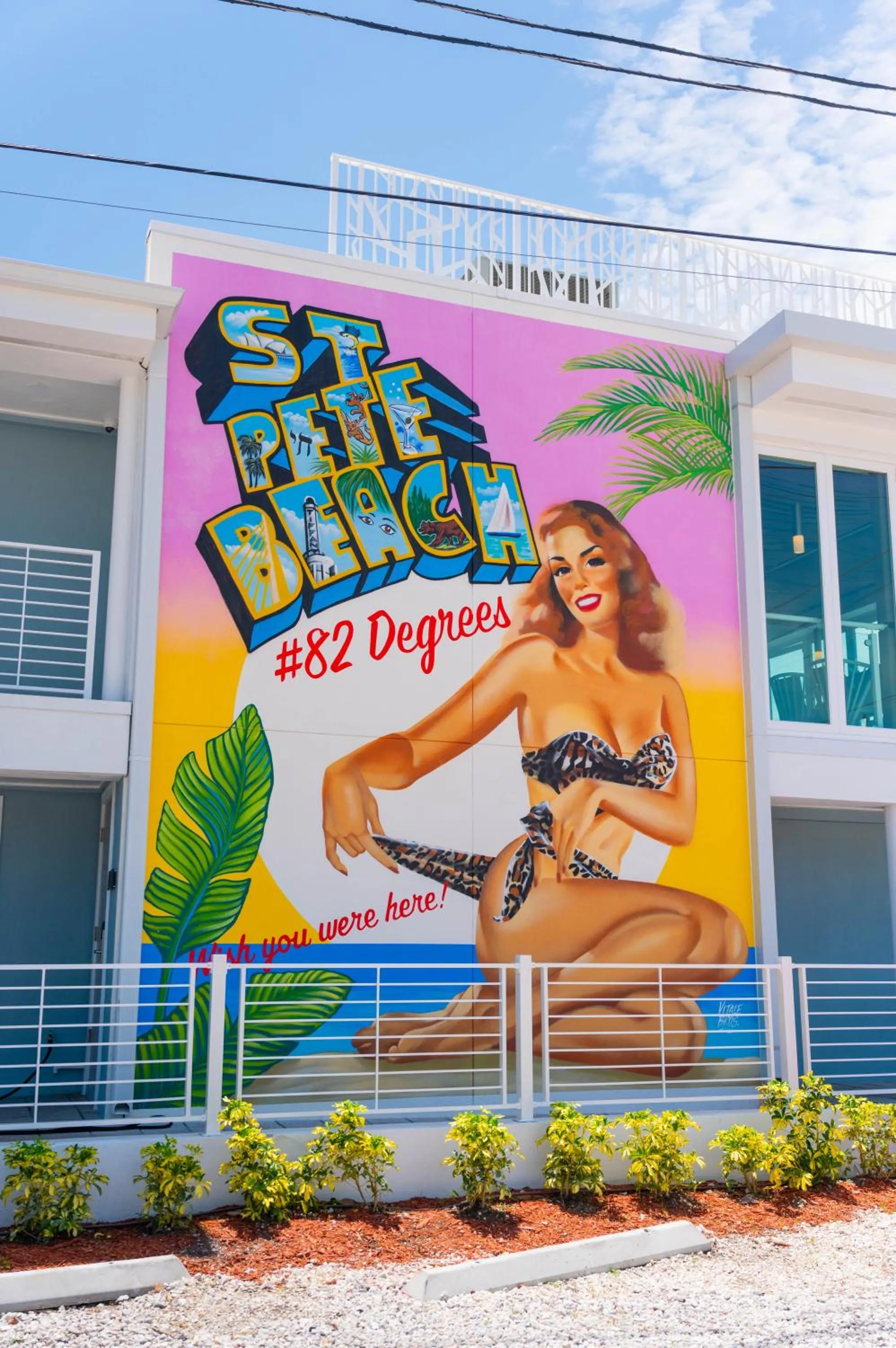 Property building in The Saint Hotel