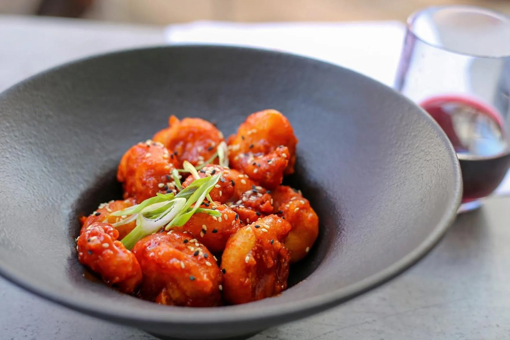 Restaurant/places to eat in The Saint Hotel