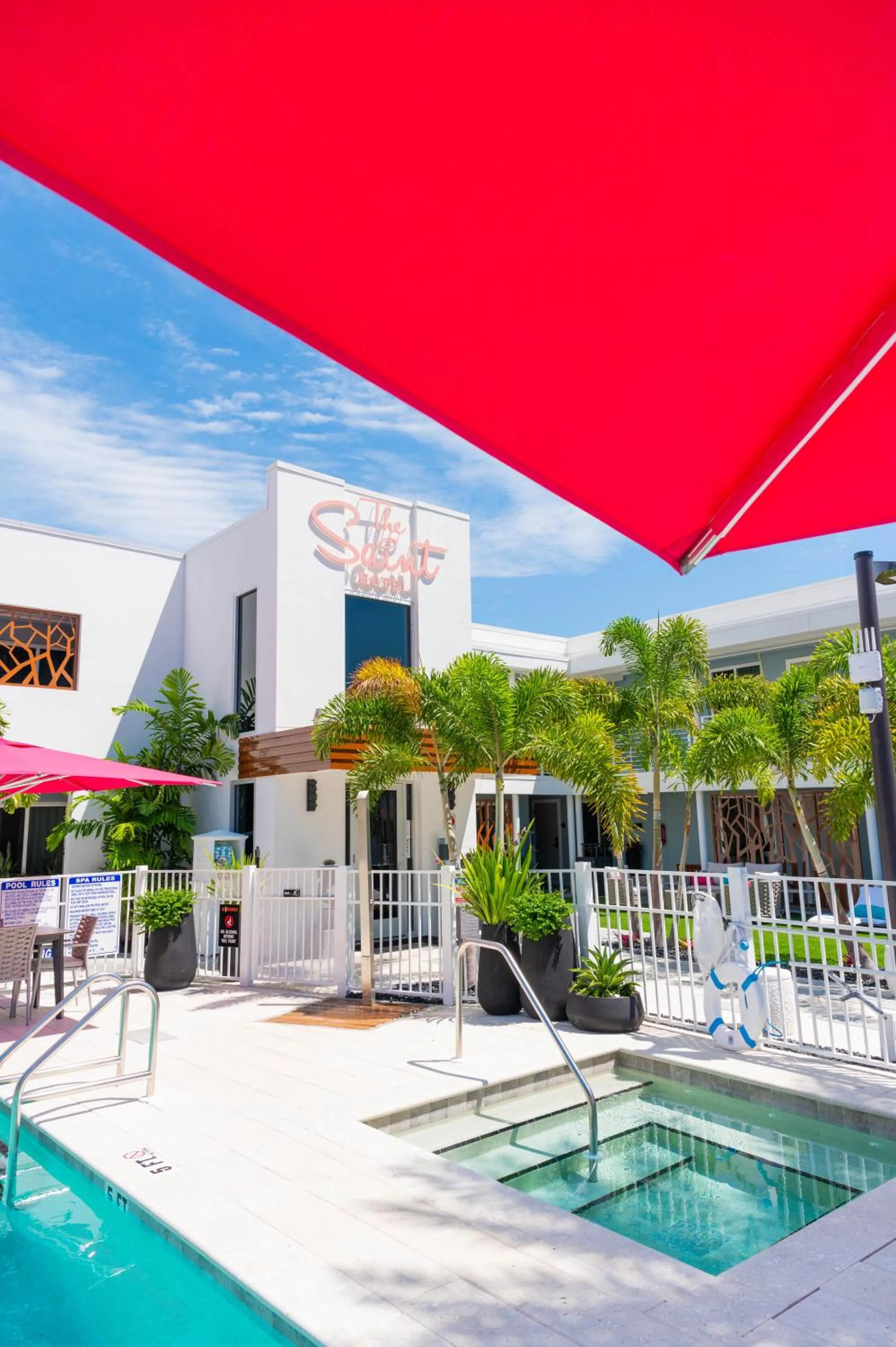 Swimming pool in The Saint Hotel