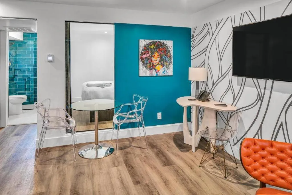 Living room in The Saint Hotel