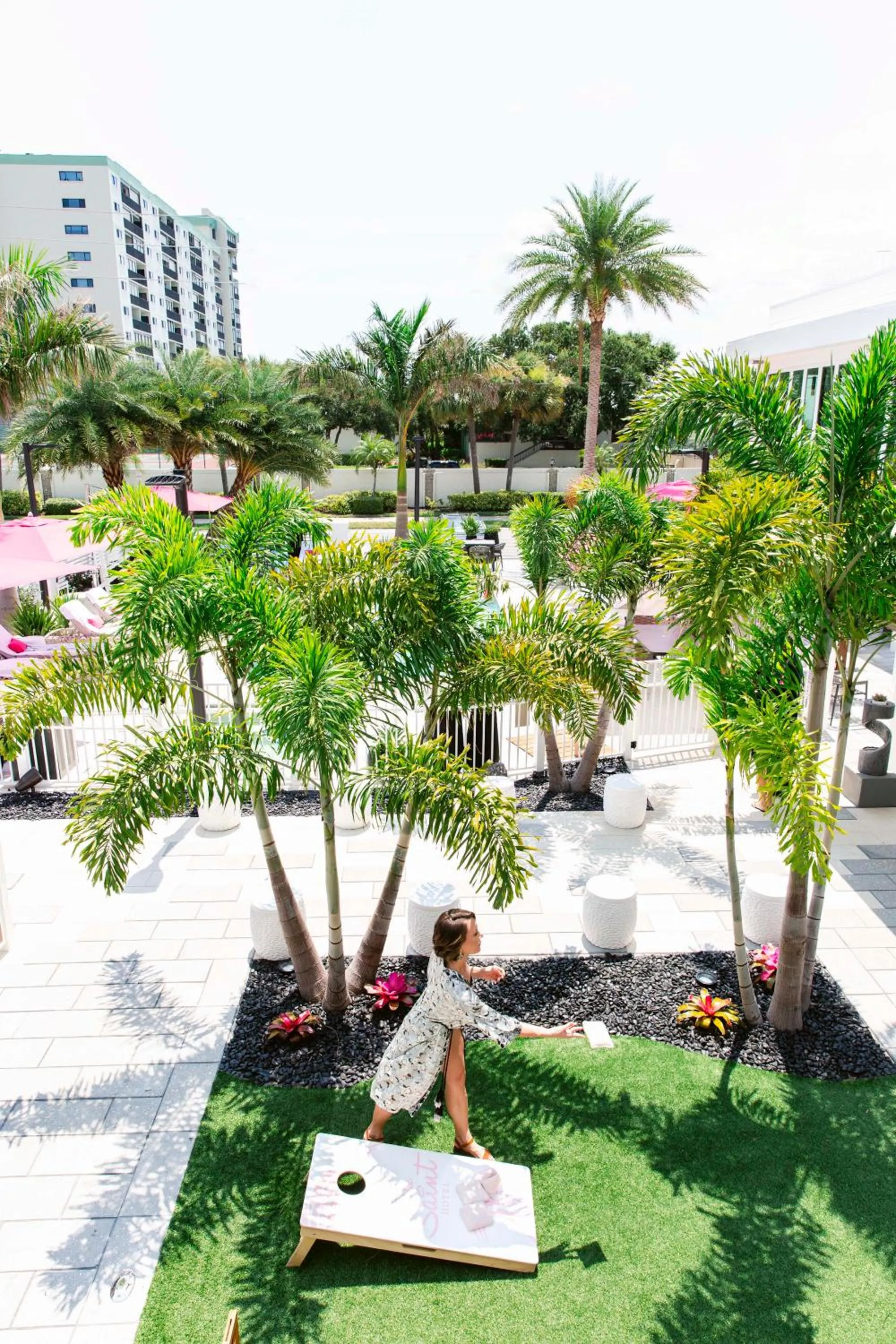 Property building in The Saint Hotel