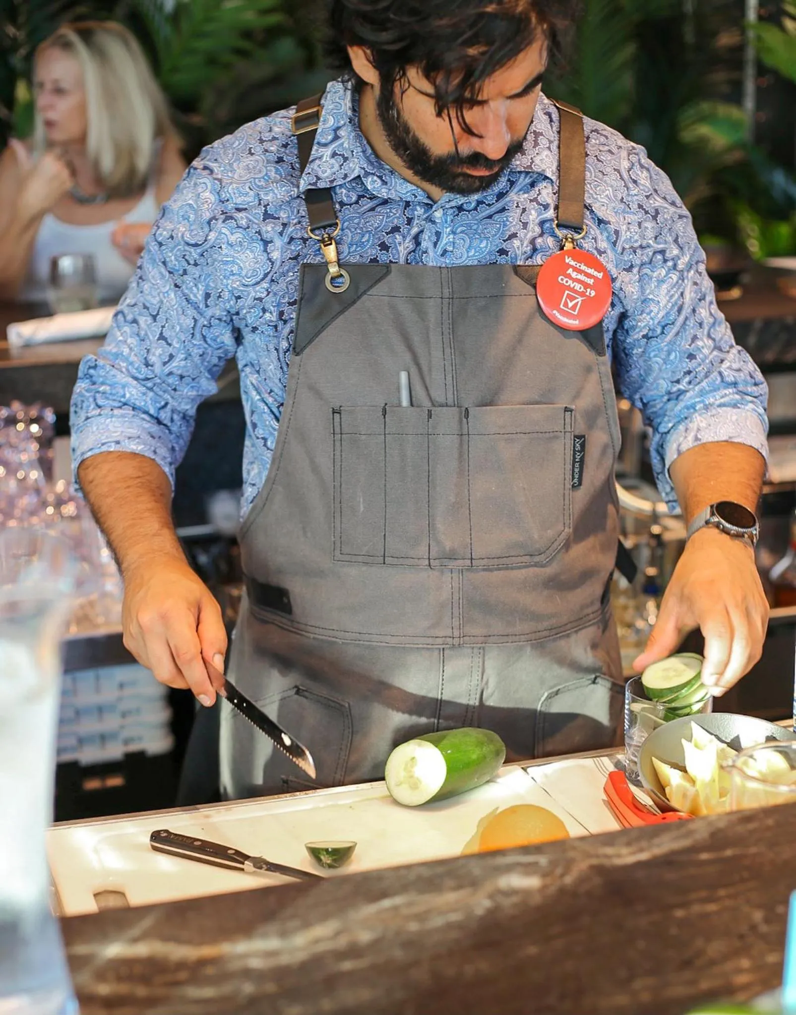 Restaurant/places to eat in The Saint Hotel