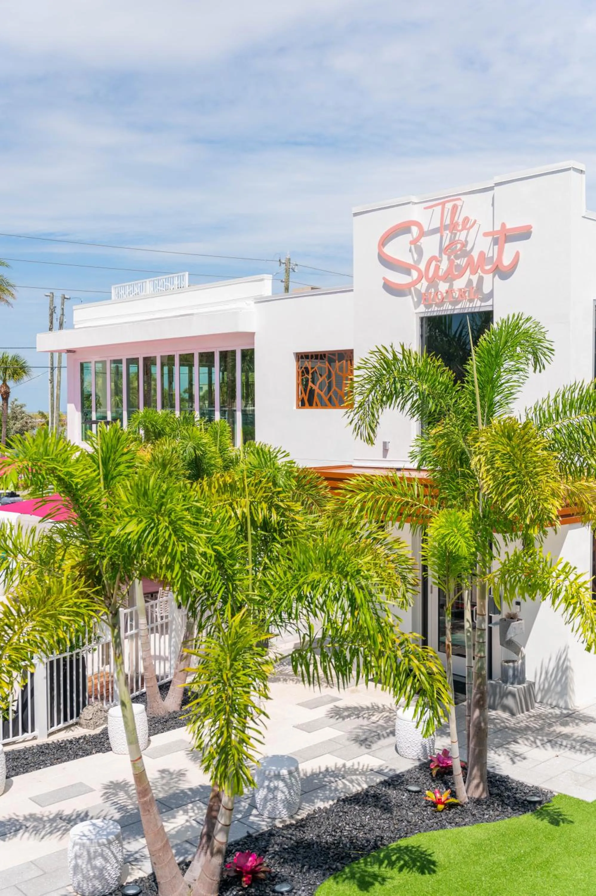 Property building in The Saint Hotel