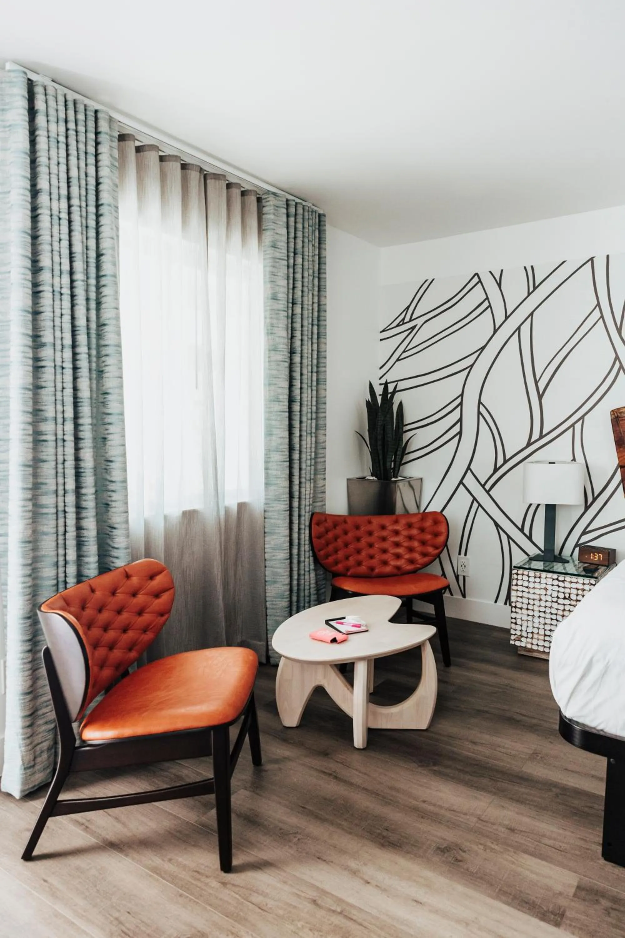 Living room in The Saint Hotel