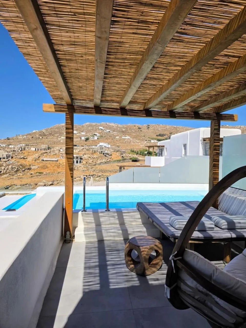 Patio in Legendary Suites