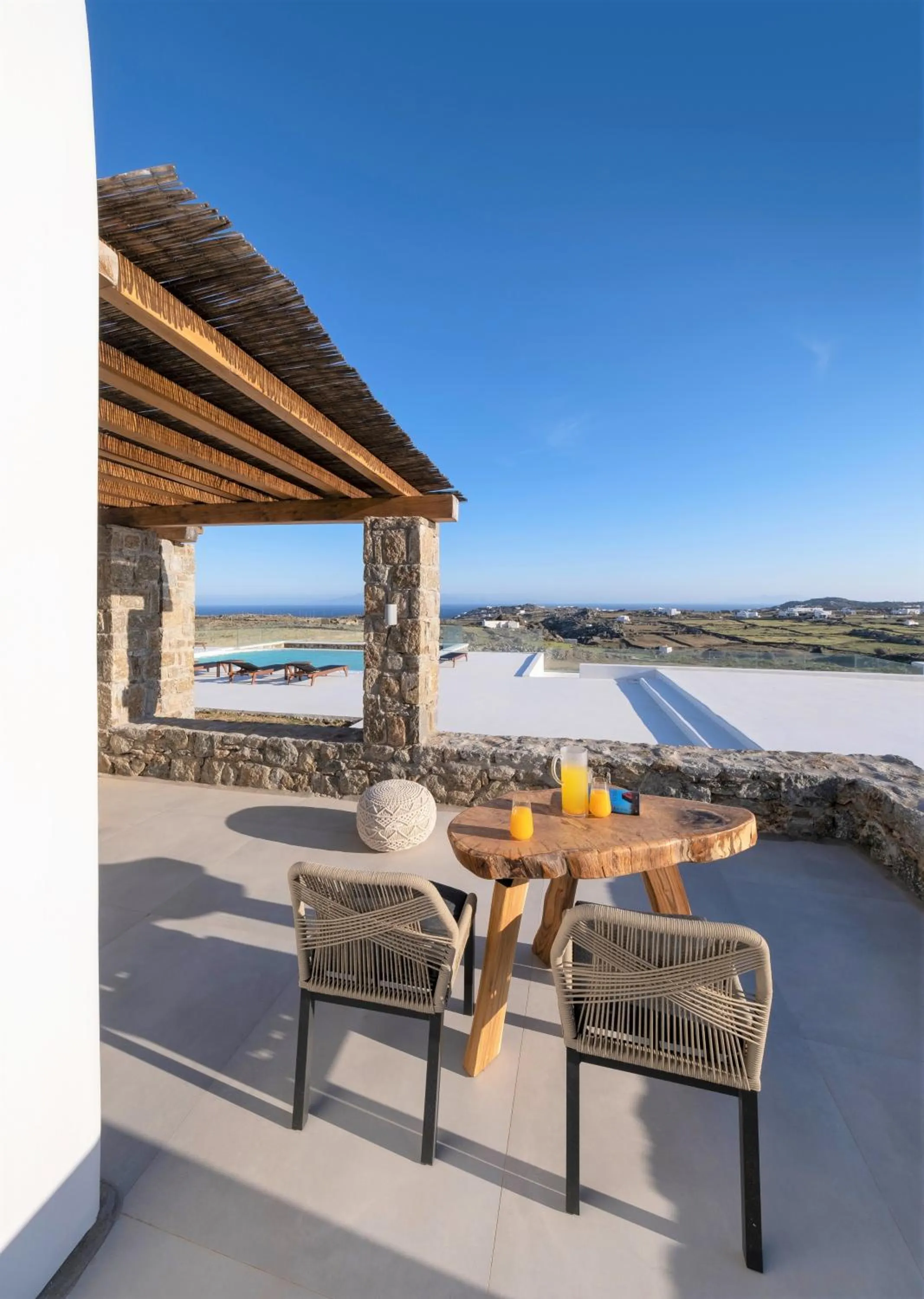 Patio in Legendary Suites