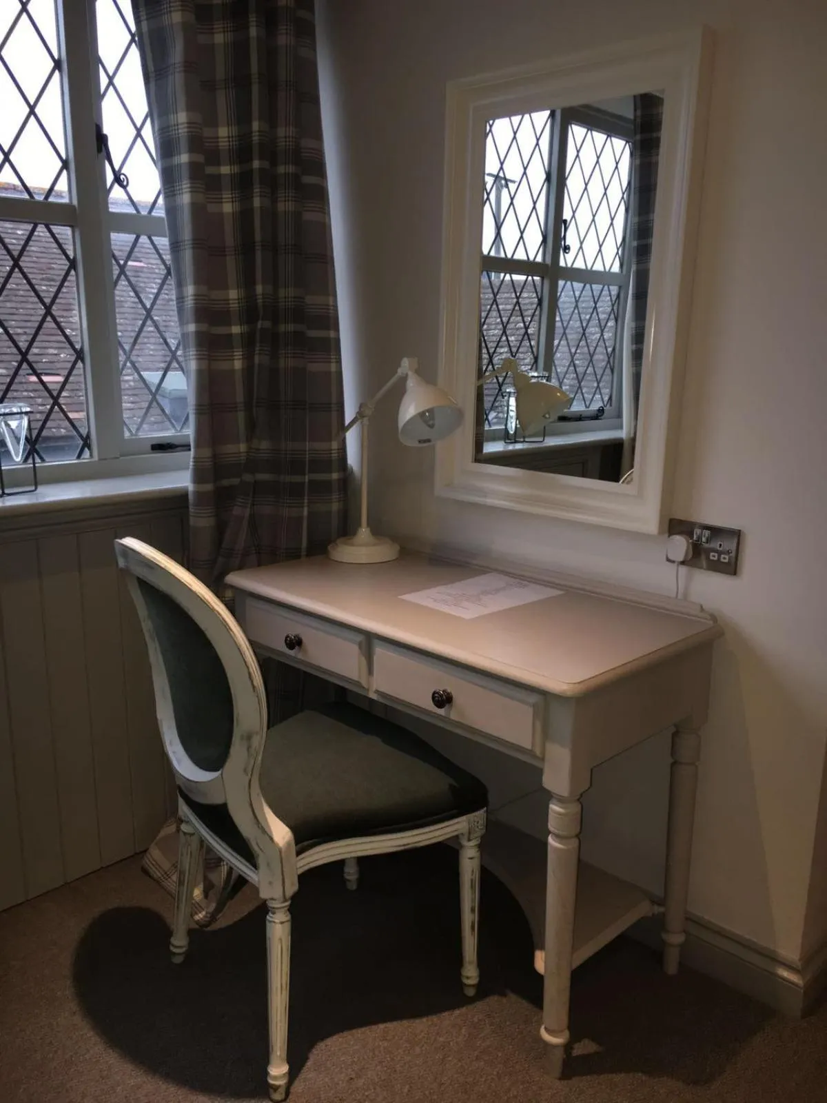 Decorative detail in The Green Man Stanford