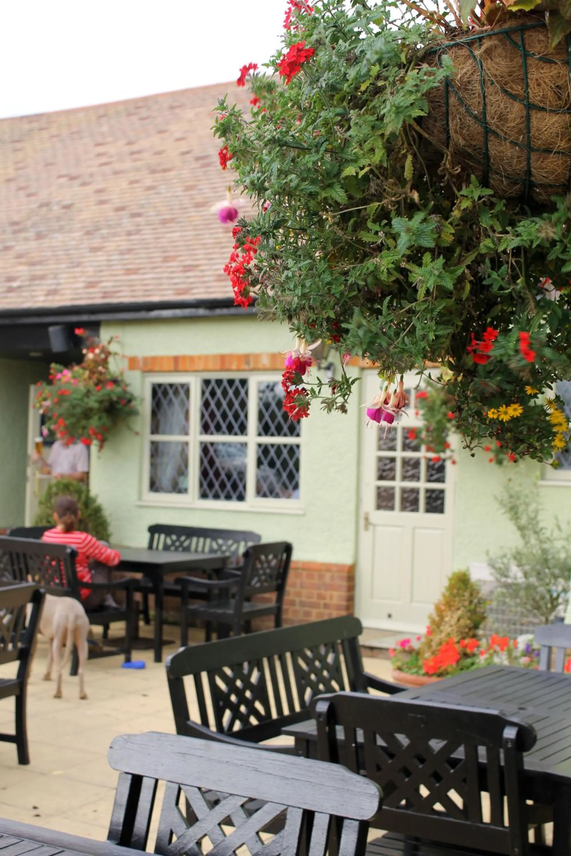 Patio in The Green Man Stanford