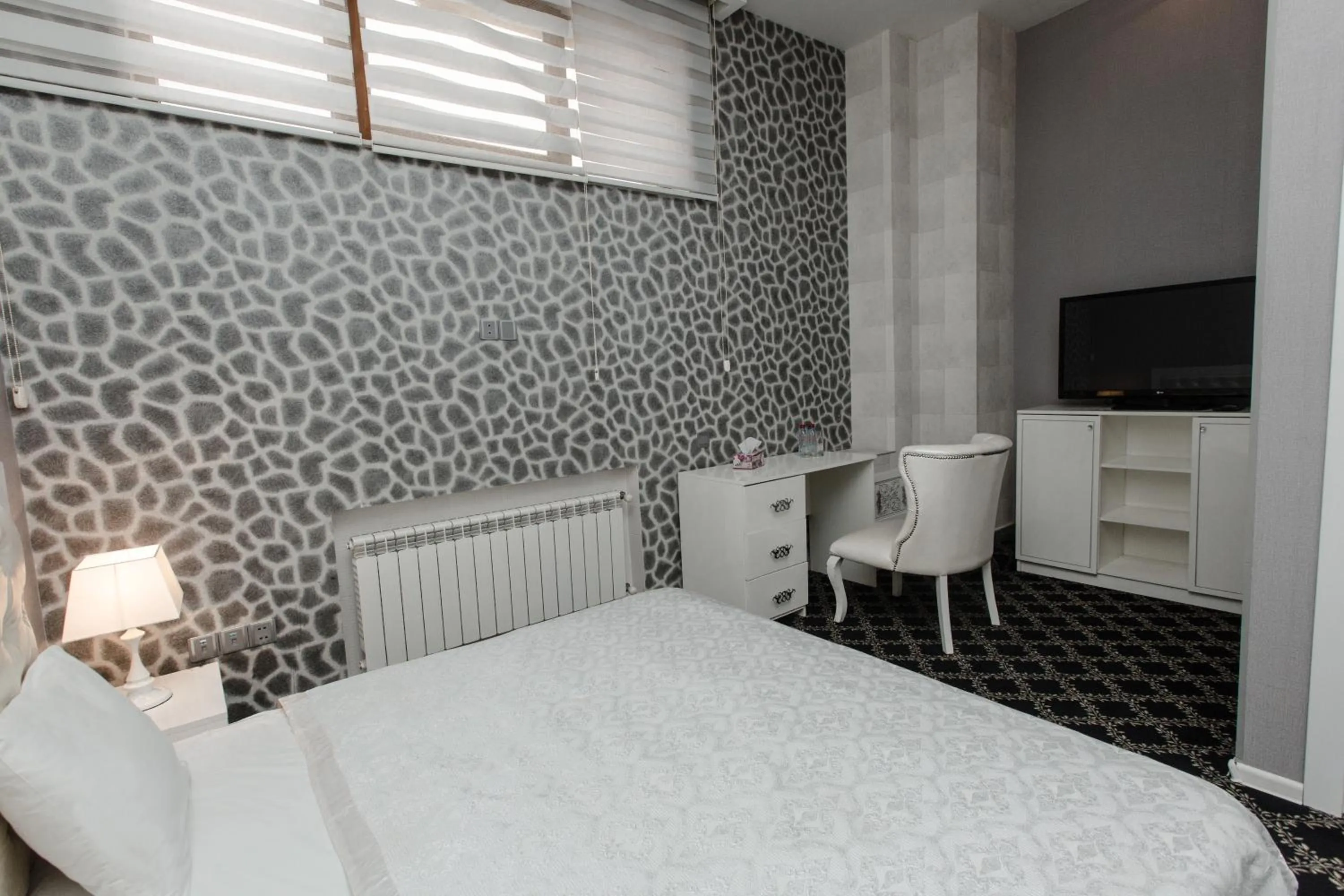 Bed in Admiral Hotel