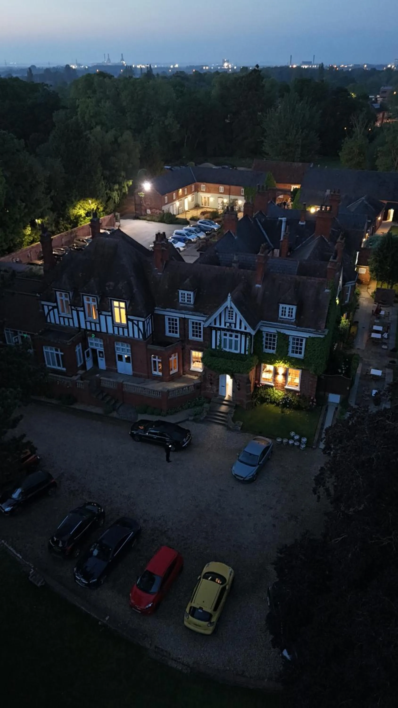 Property building in Healing Manor Hotel