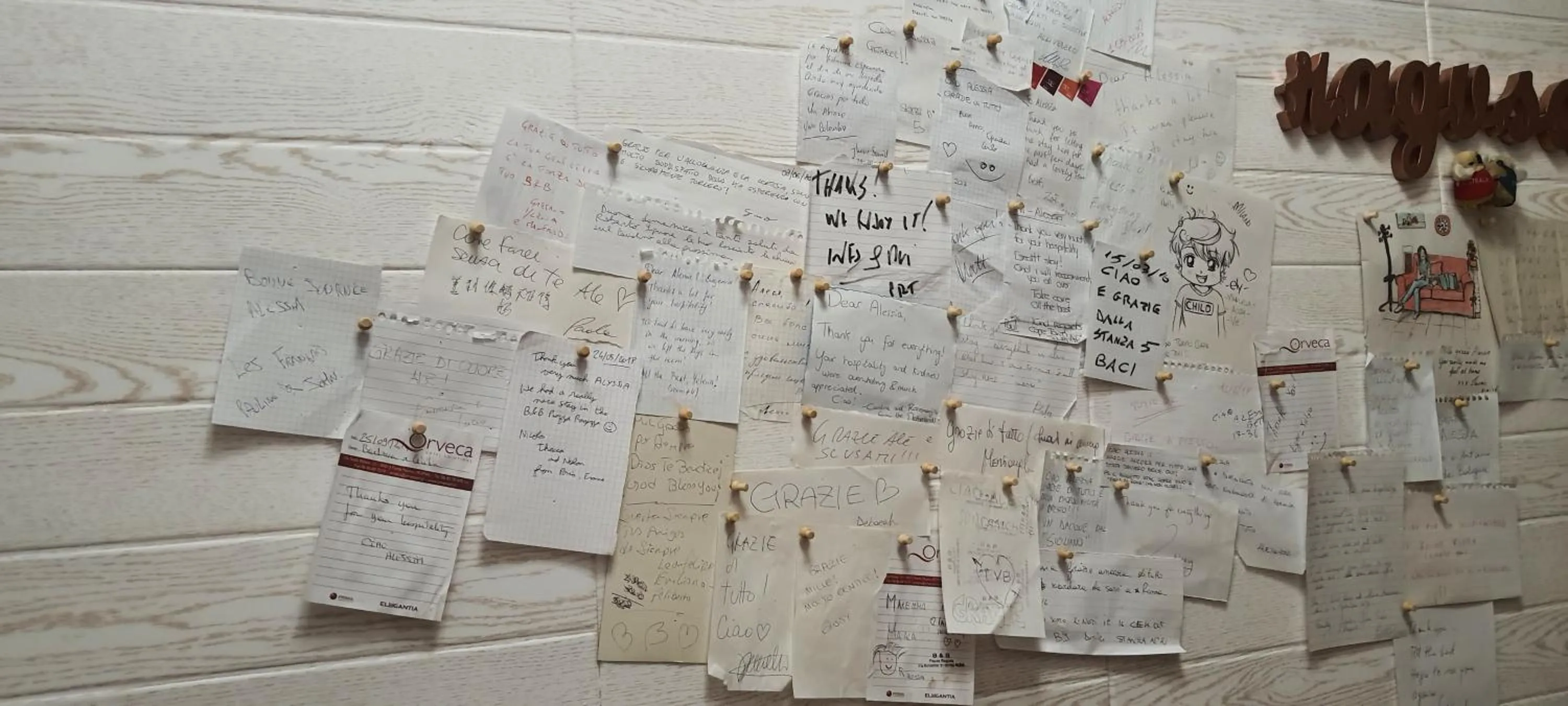 Decorative detail in B&B Piazza Ragusa