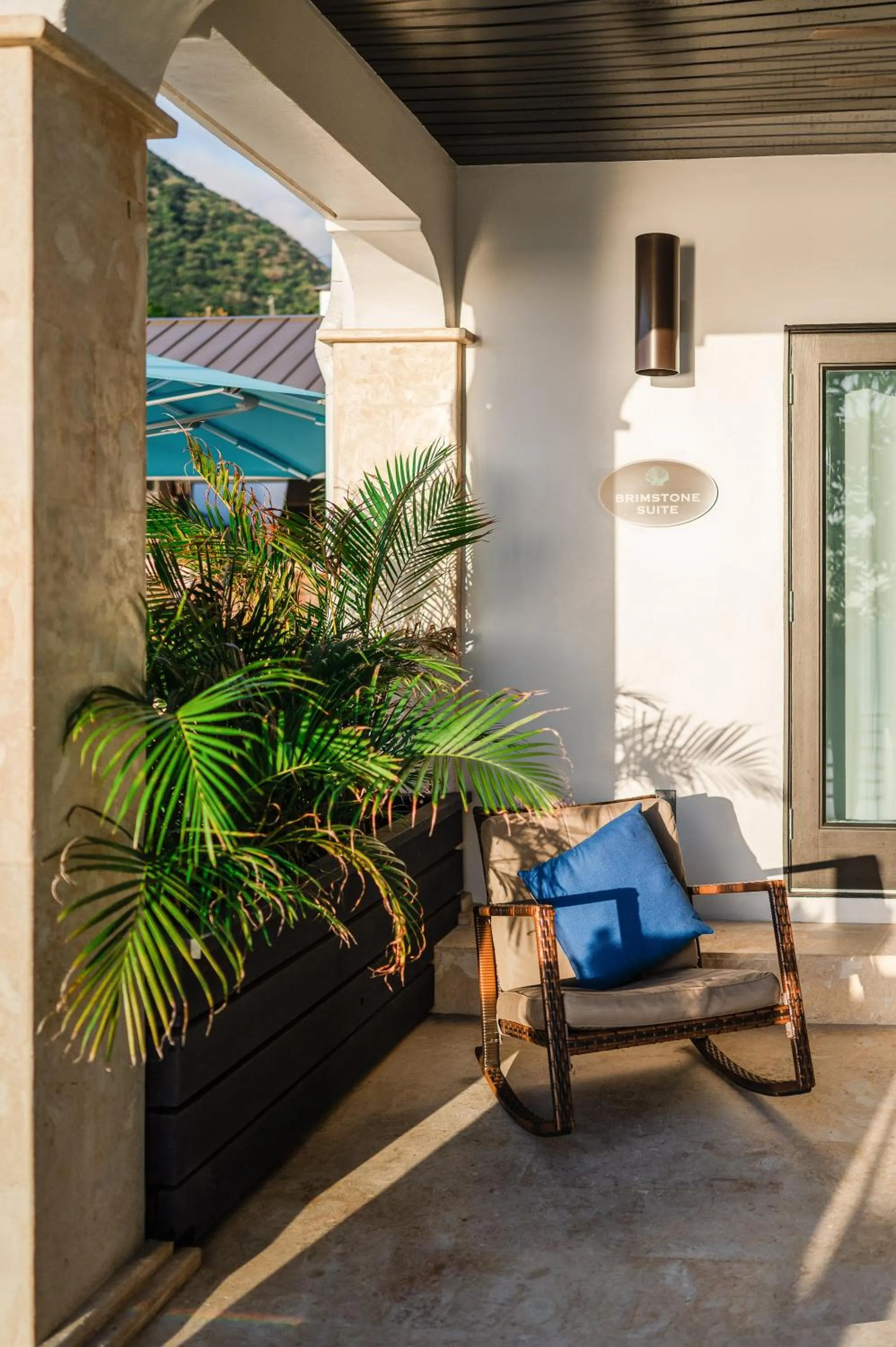 Patio in Sunset Reef St. Kitts