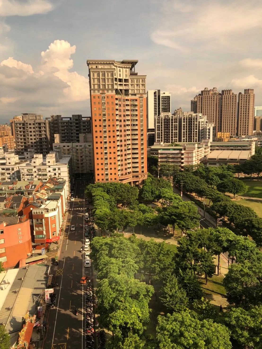 City view in Monarch Plaza Hotel