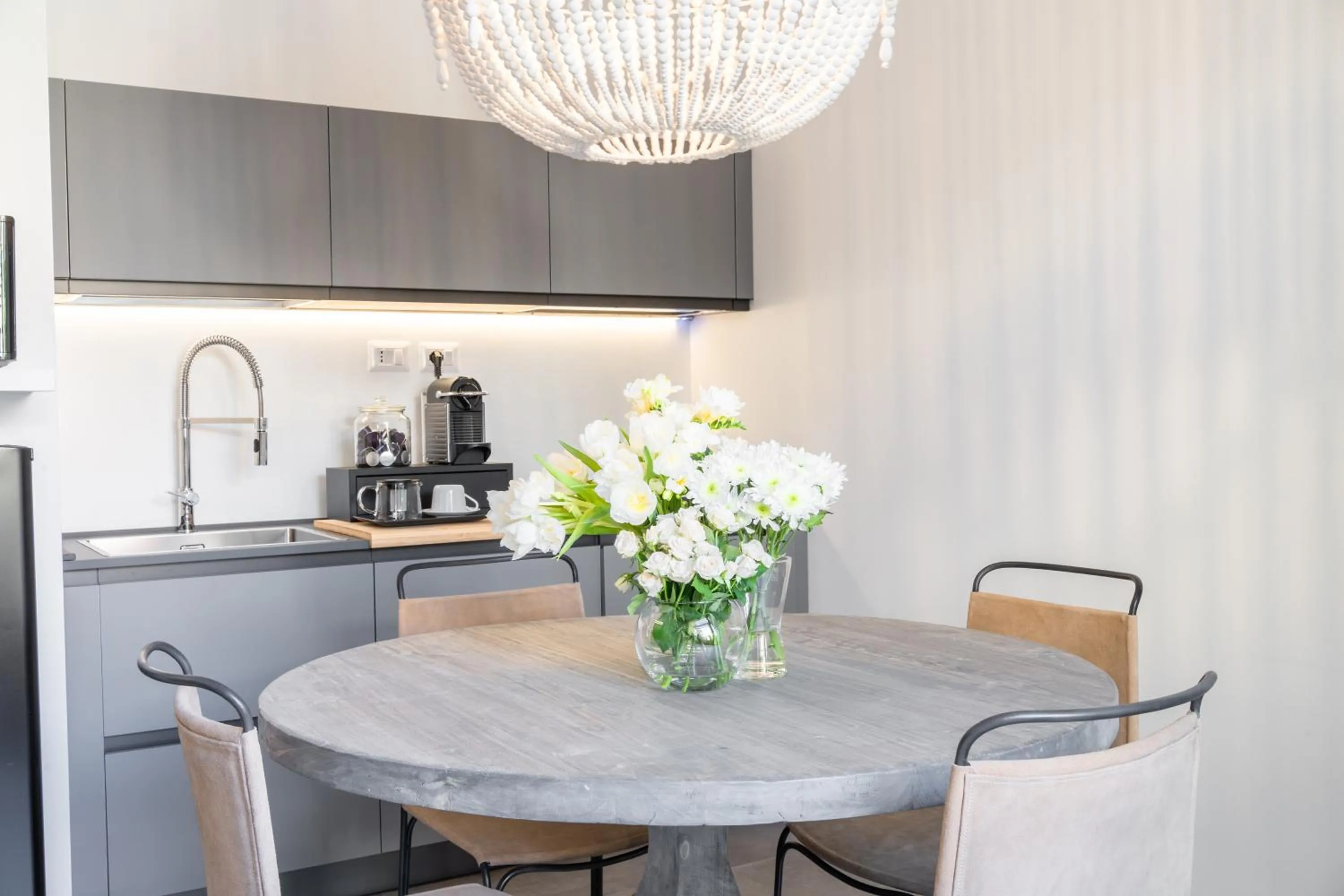 Dining area in Nest House & Relax