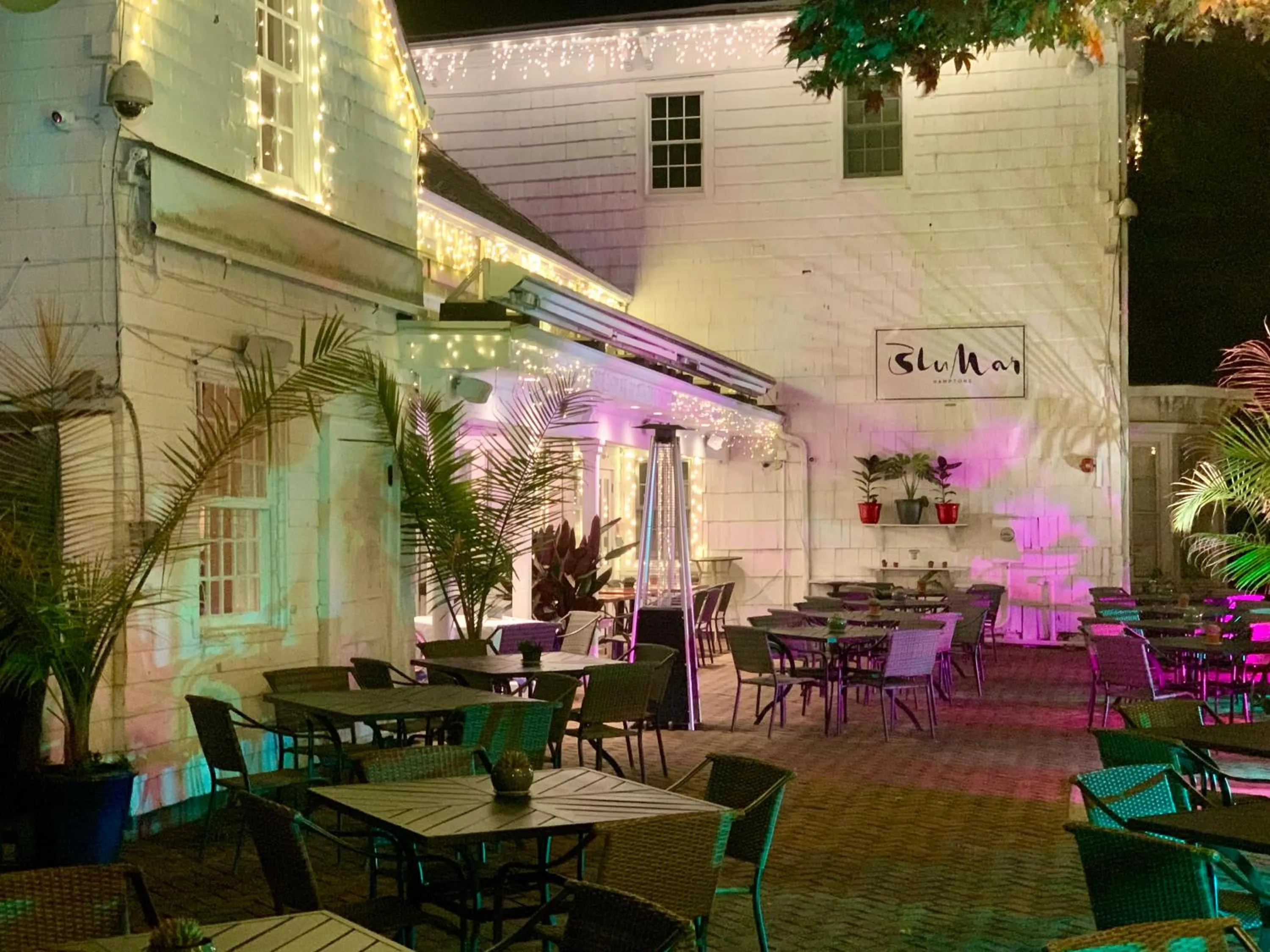 Garden view in Harpoon House