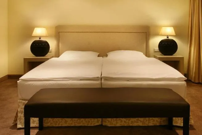 Decorative detail, Bed in Hotel & SPA Waldecker Hof