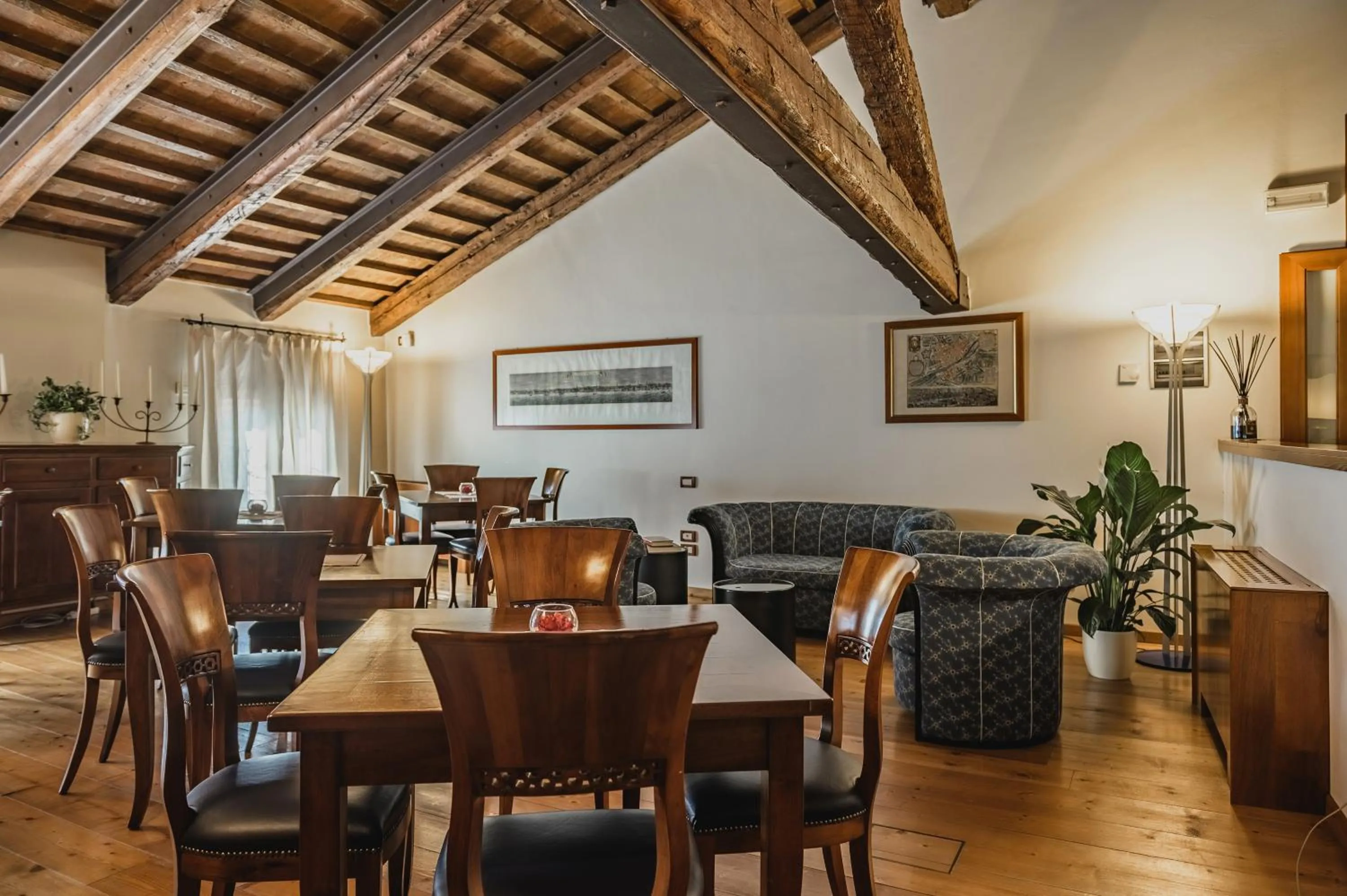 Seating area in Le Camere di Palazzo Bortolan