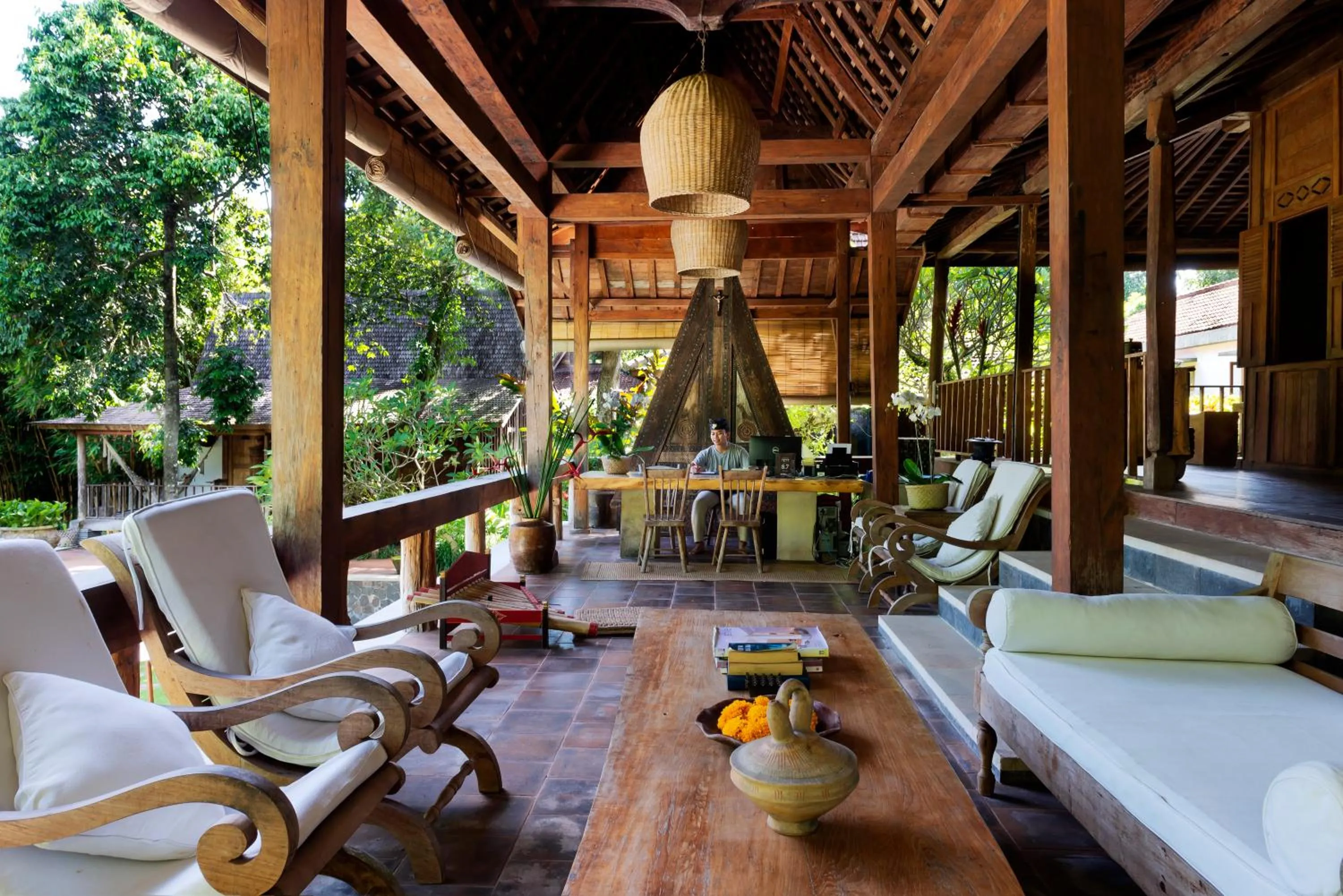 Lobby or reception in Kalapa Boutique Resort & Yoga