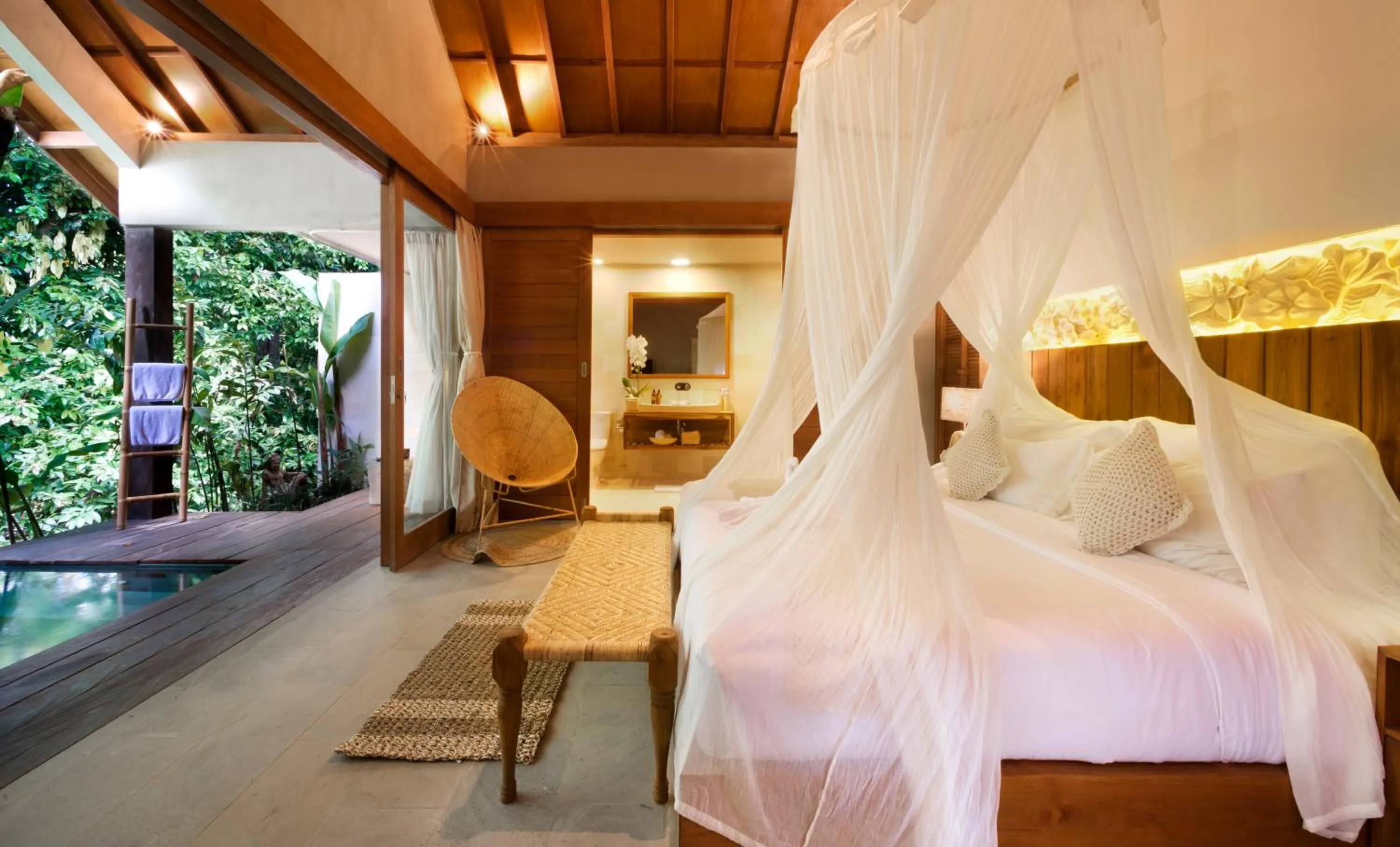 Bedroom, Bed in Kalapa Boutique Resort & Yoga