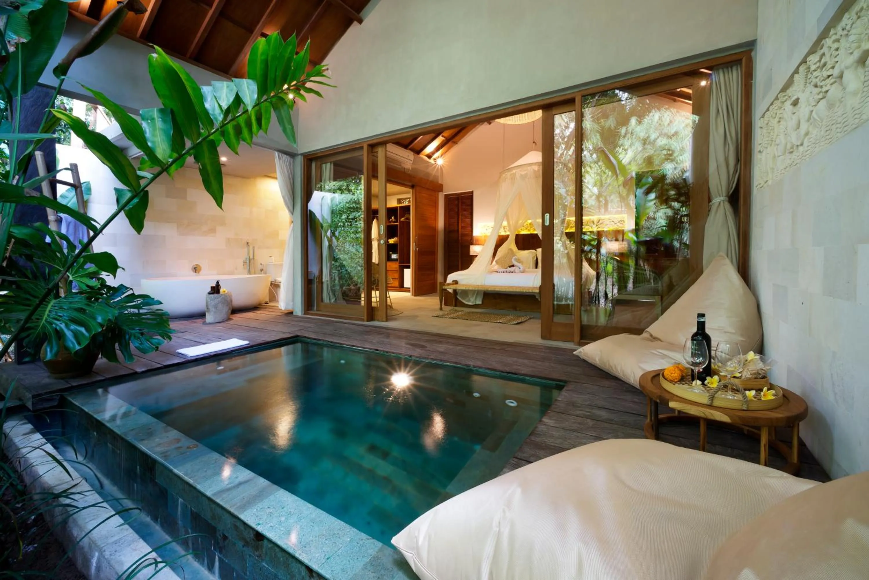 Pool view in Kalapa Boutique Resort & Yoga