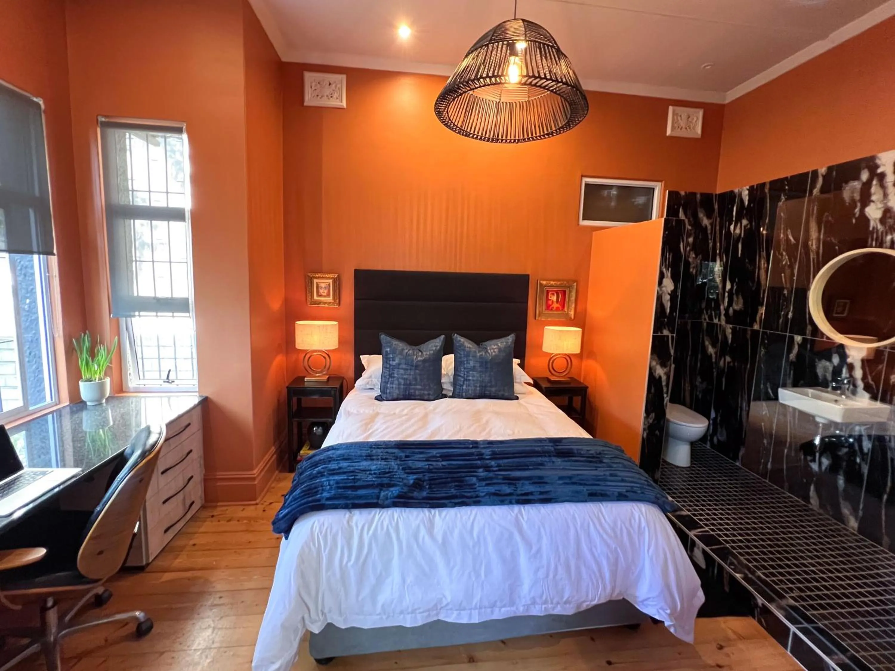 Bed in Terebinte Bed & Breakfast