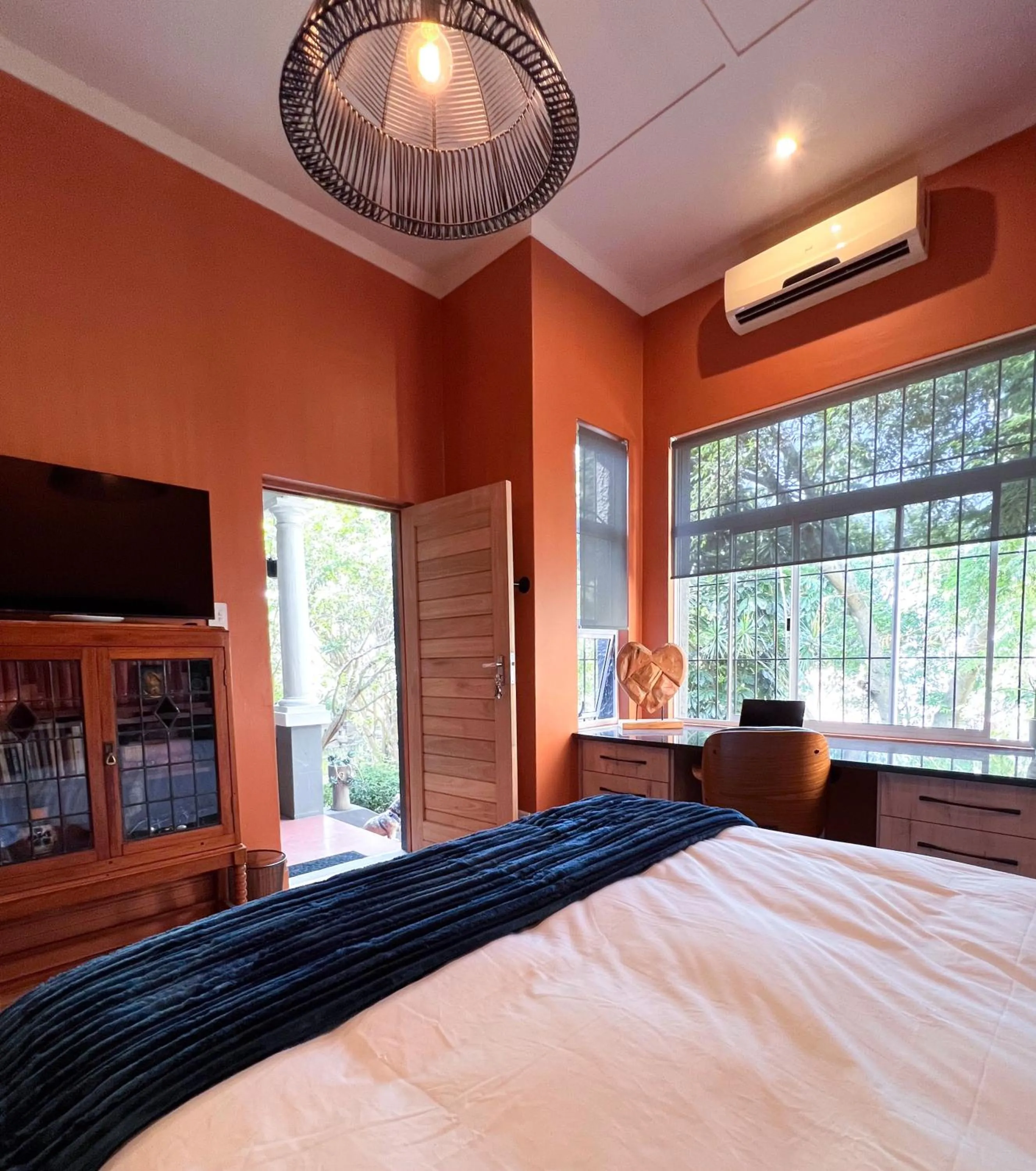 Bed in Terebinte Bed & Breakfast