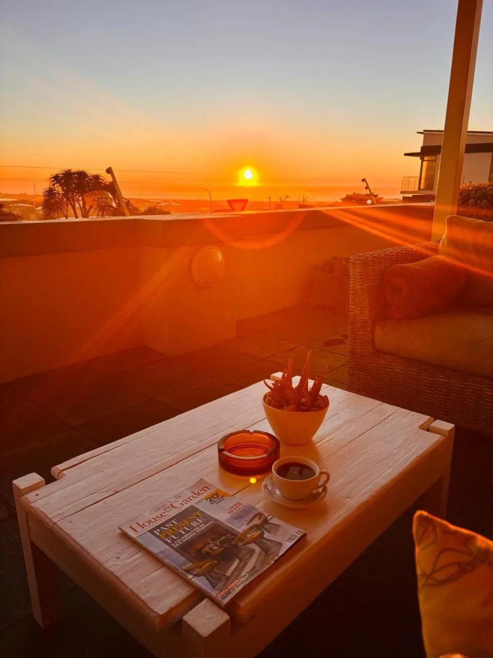 Sunrise in Sir Roys at the Sea