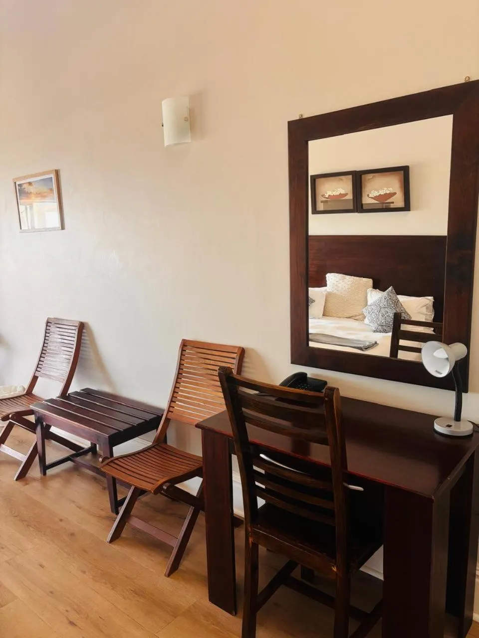 Bedroom in Sir Roys at the Sea