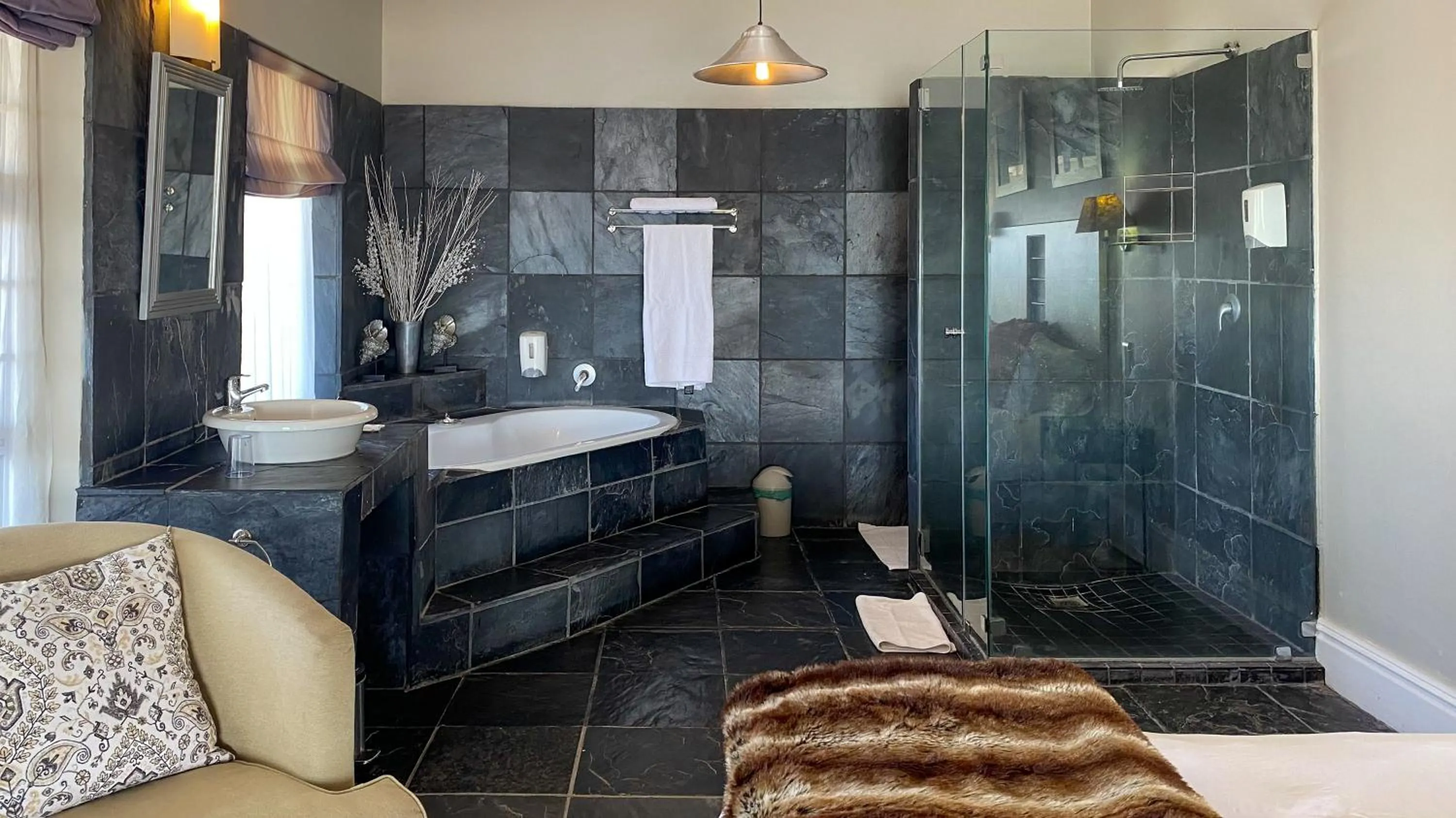 Bathroom in Sir Roys at the Sea