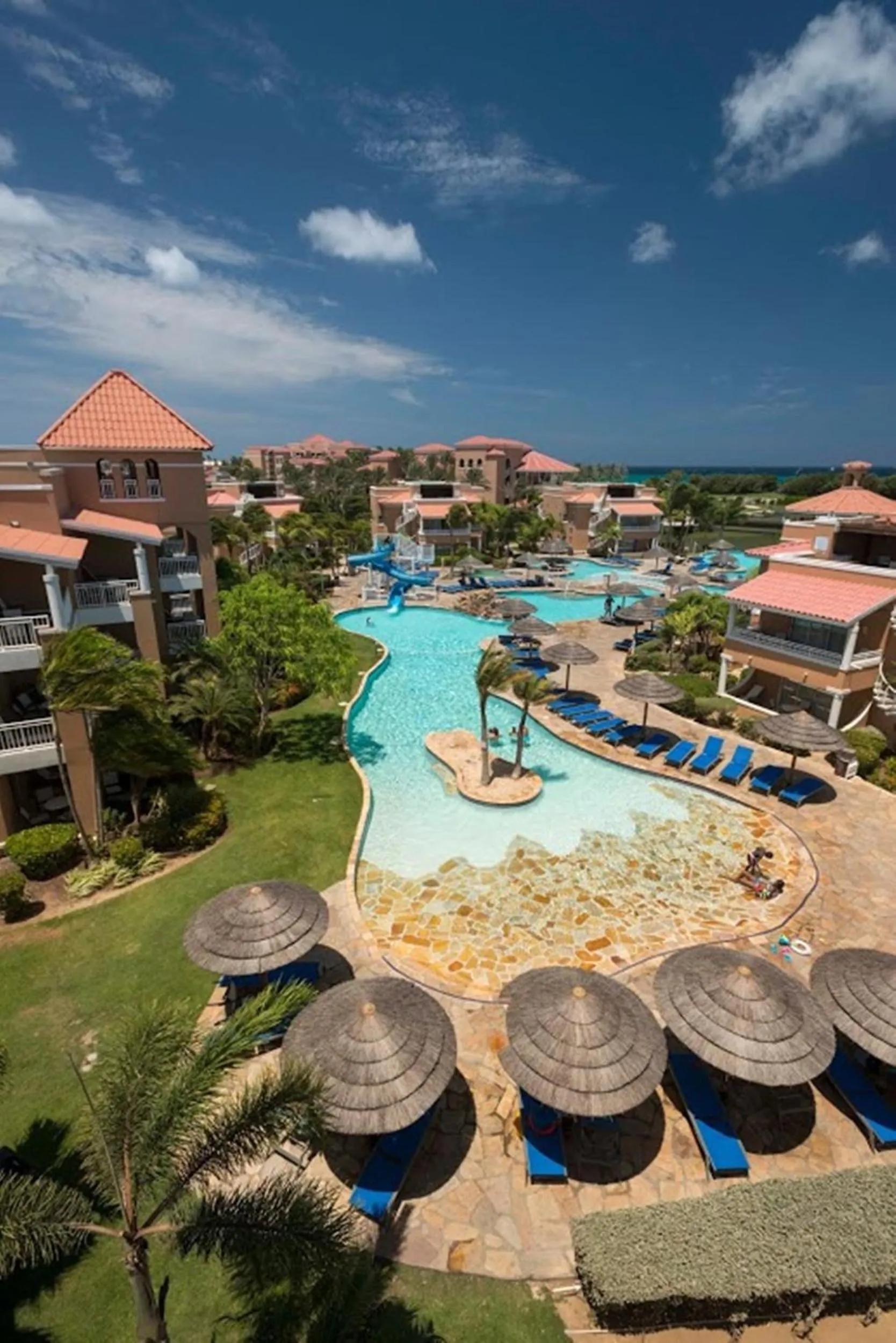 Bird's eye view in Divi Village Golf and Beach Resort