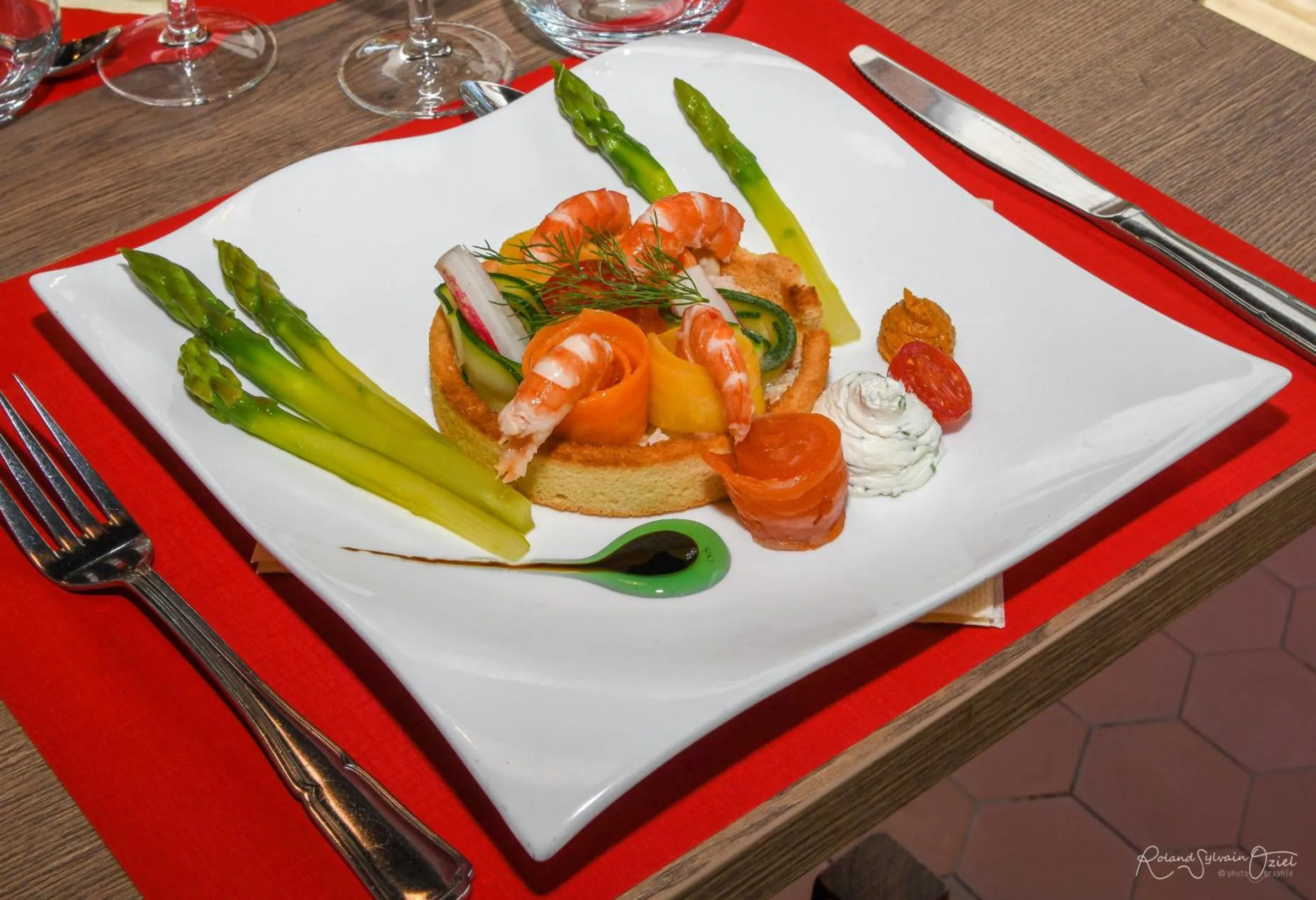 Dinner in Logis Hôtel La Chaumière