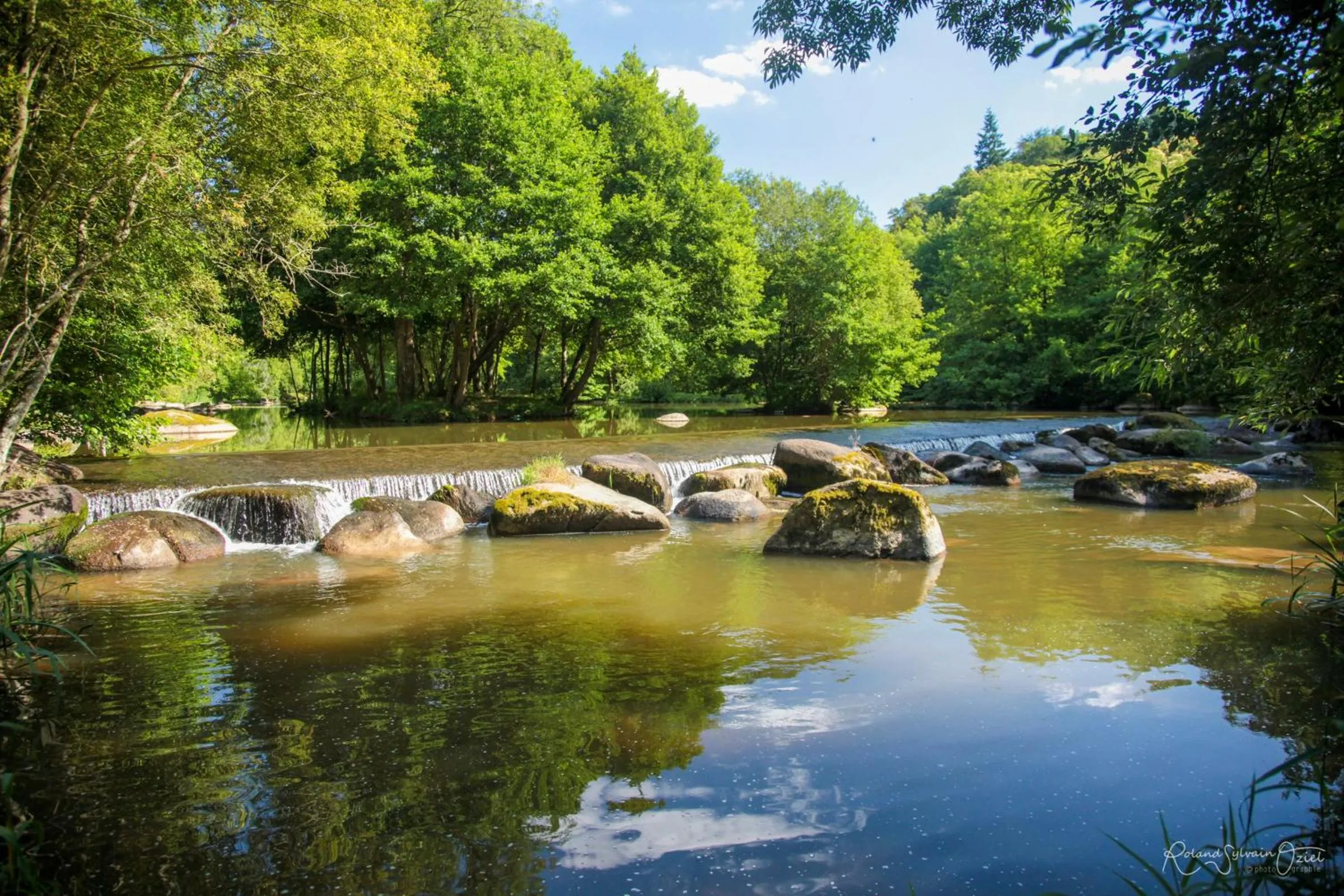 Natural landscape in Logis Hôtel La Chaumière